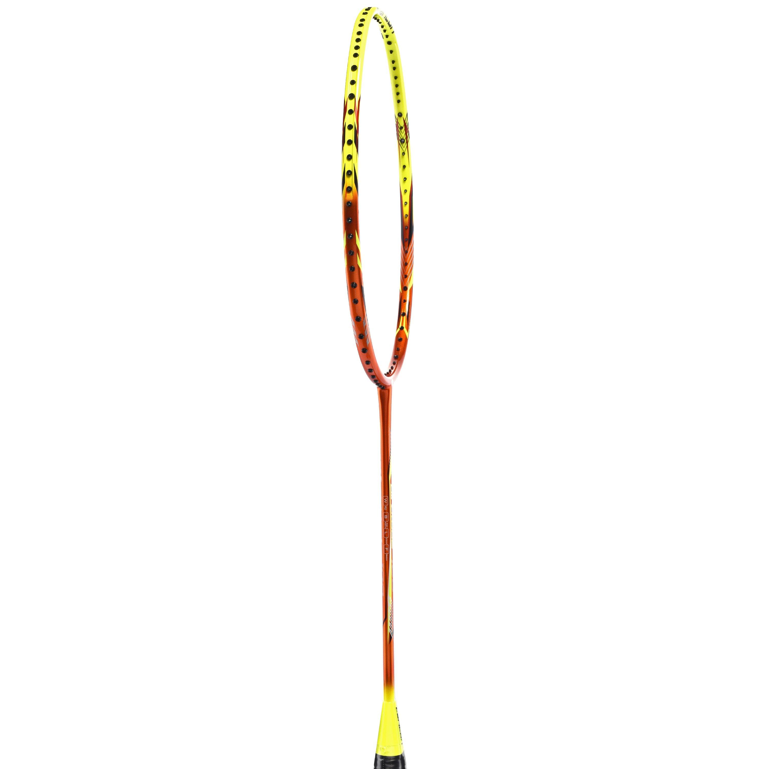 Red/Yellow - Carlton - Carlton Airblade 100 Badminton Racket - 2