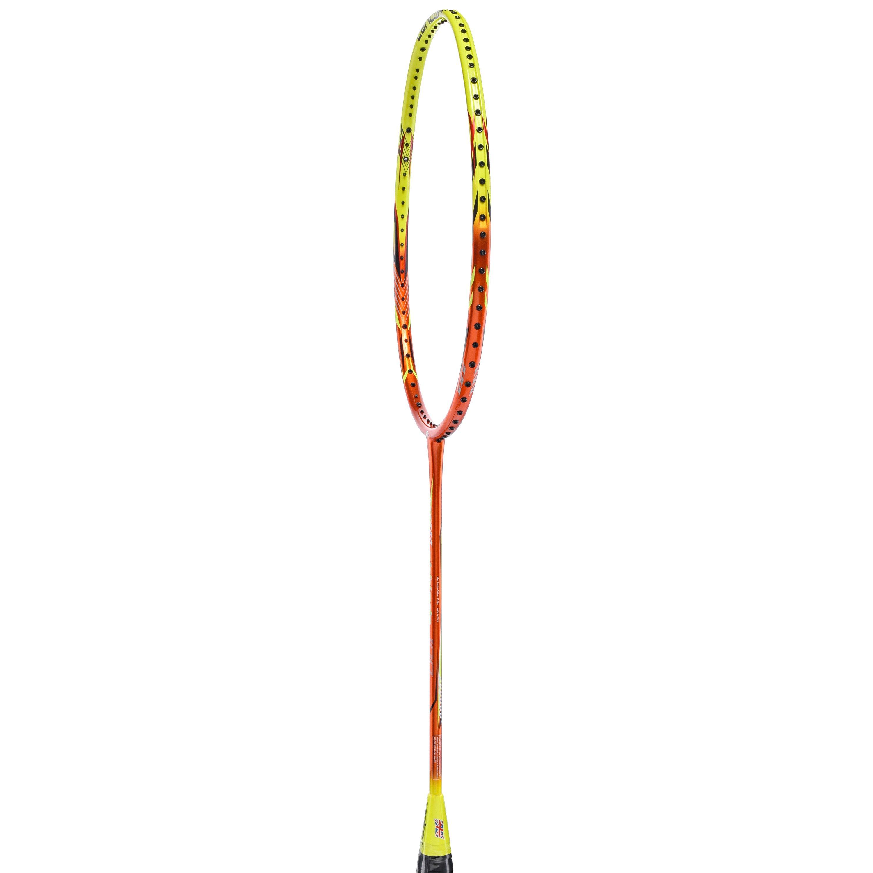 Red/Yellow - Carlton - Carlton Airblade 100 Badminton Racket - 3