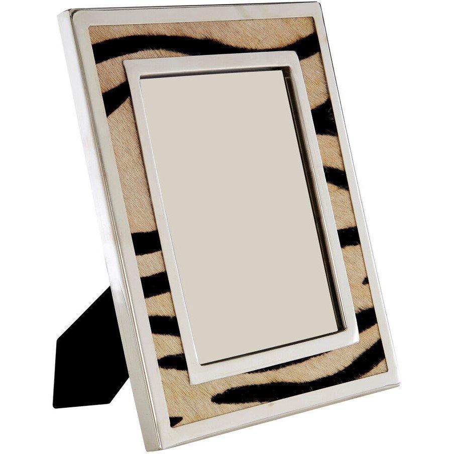 Black White - Fifty Five South - Kensington Townhouse 6in x 8in Zebra Design Photo - 5