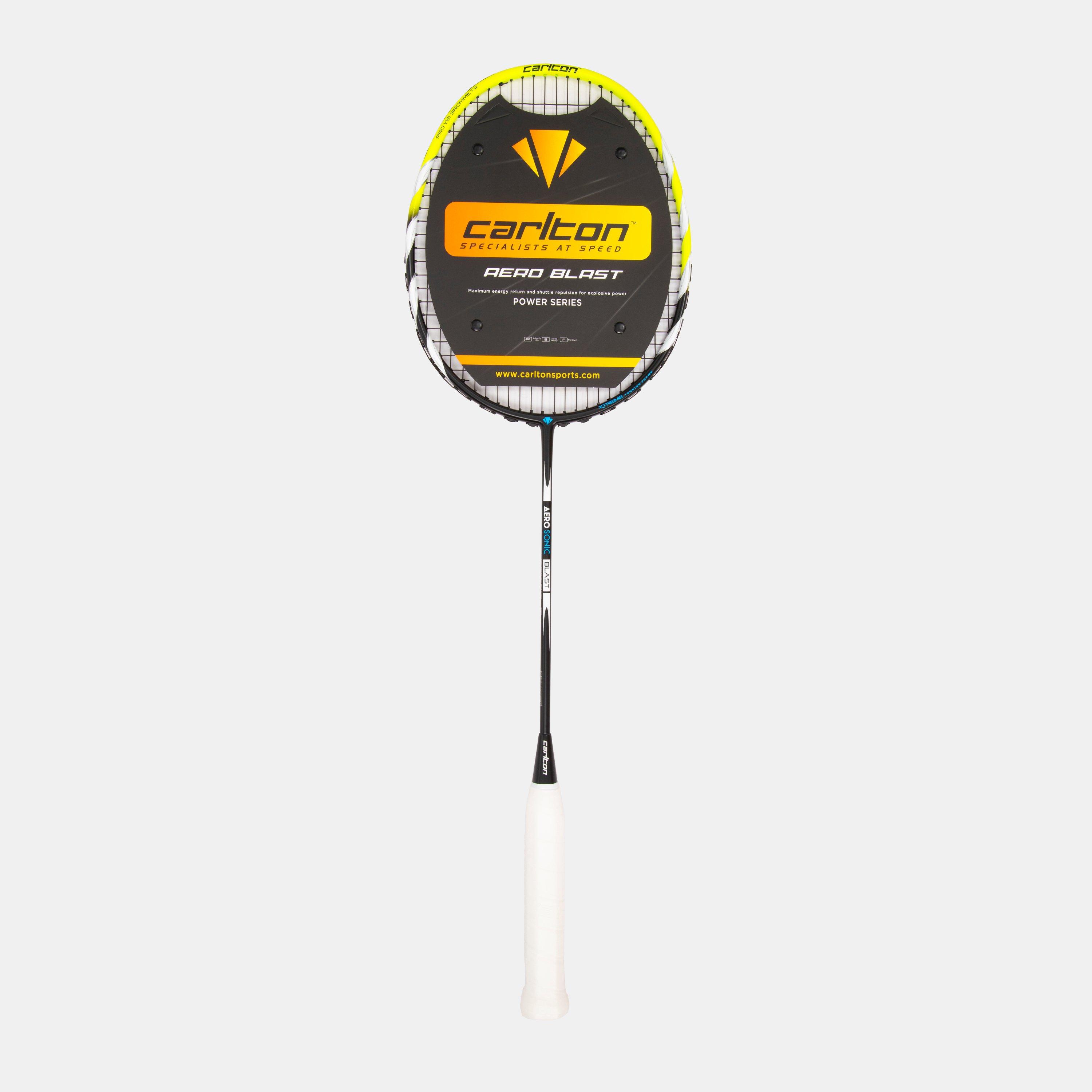 Gelb/Schwarz - Carlton - Aero Blast Badminton Racket - 5