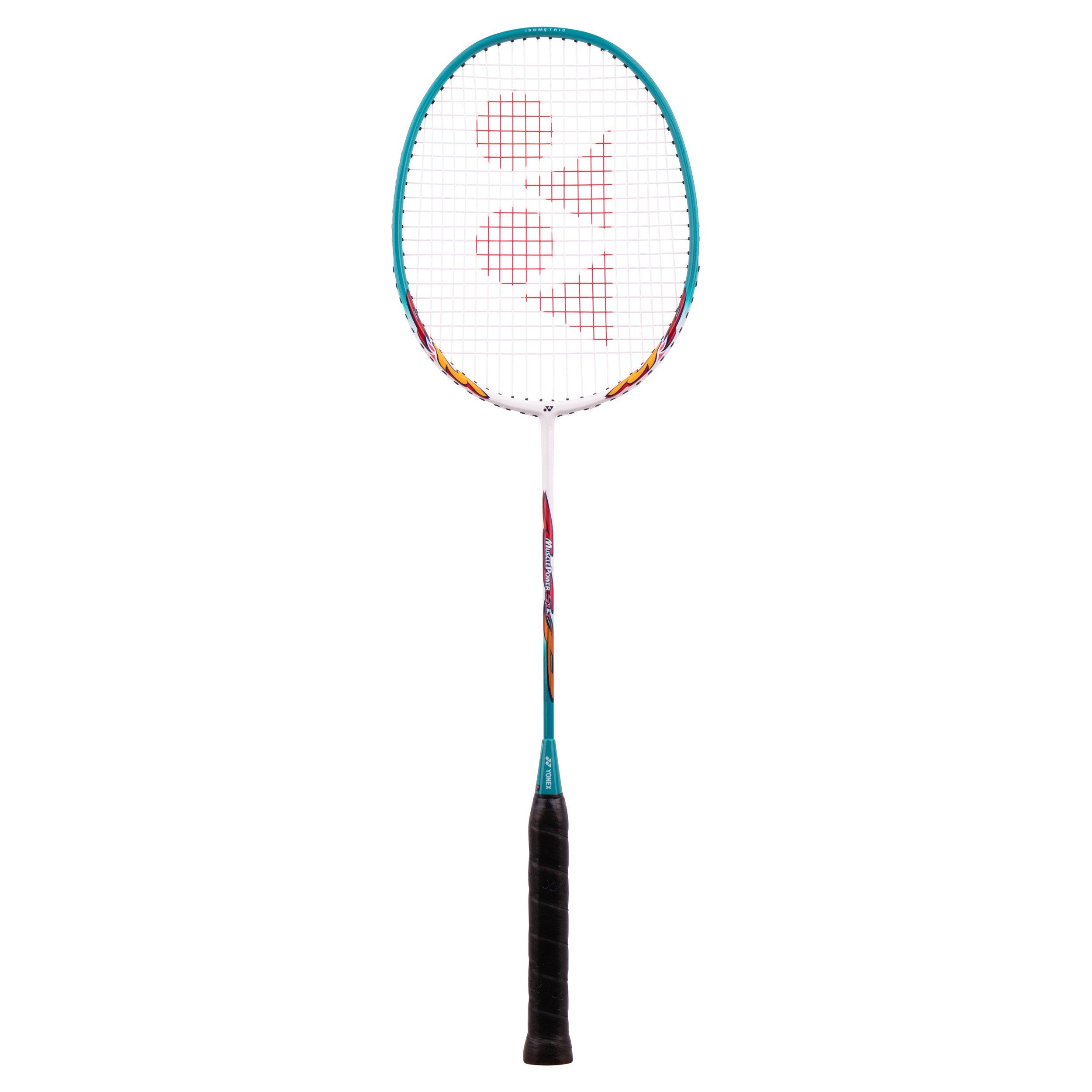 White/Turquoise - Yonex - Muscle Power 5 Badminton Racket - 1