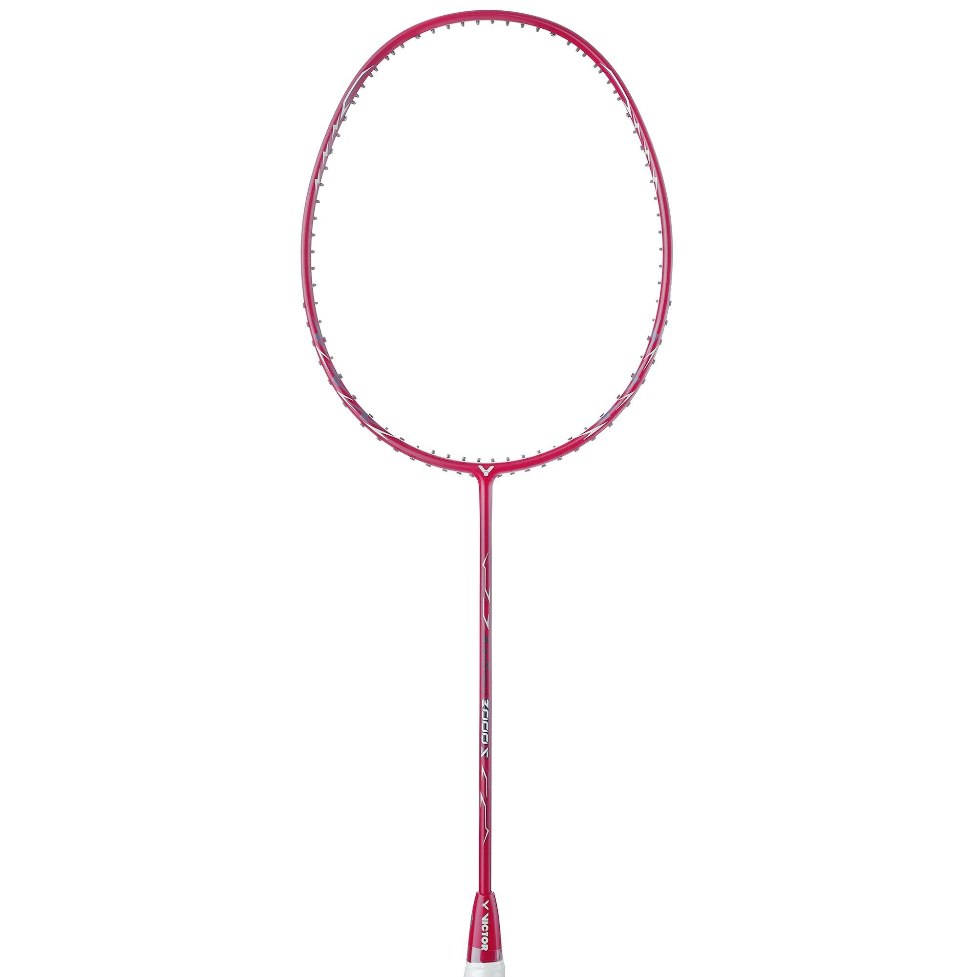 Red - Victor - Aura Speed 3000 S Badminton Racket - 1