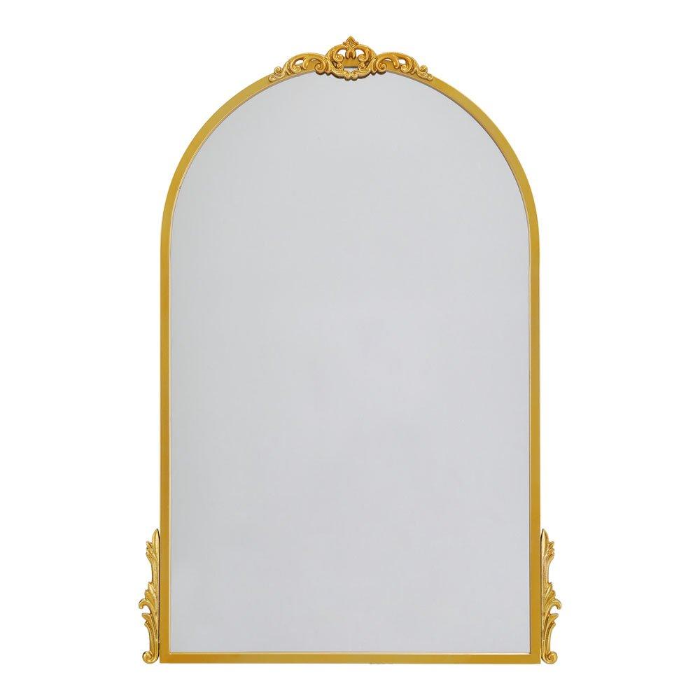 Gold - LIFE IDEAS - Gold Antique Decor Baroque Wall Mirror - 2