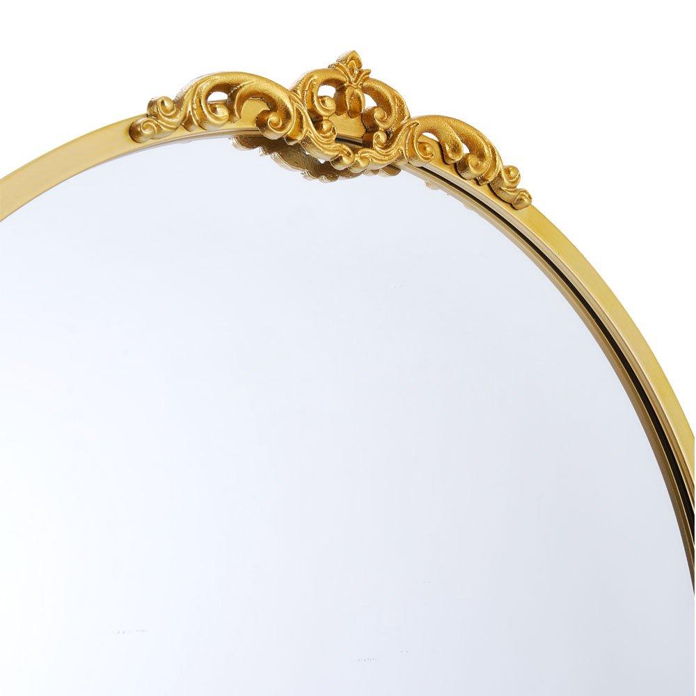 Gold - LIFE IDEAS - Gold Antique Decor Baroque Wall Mirror - 6