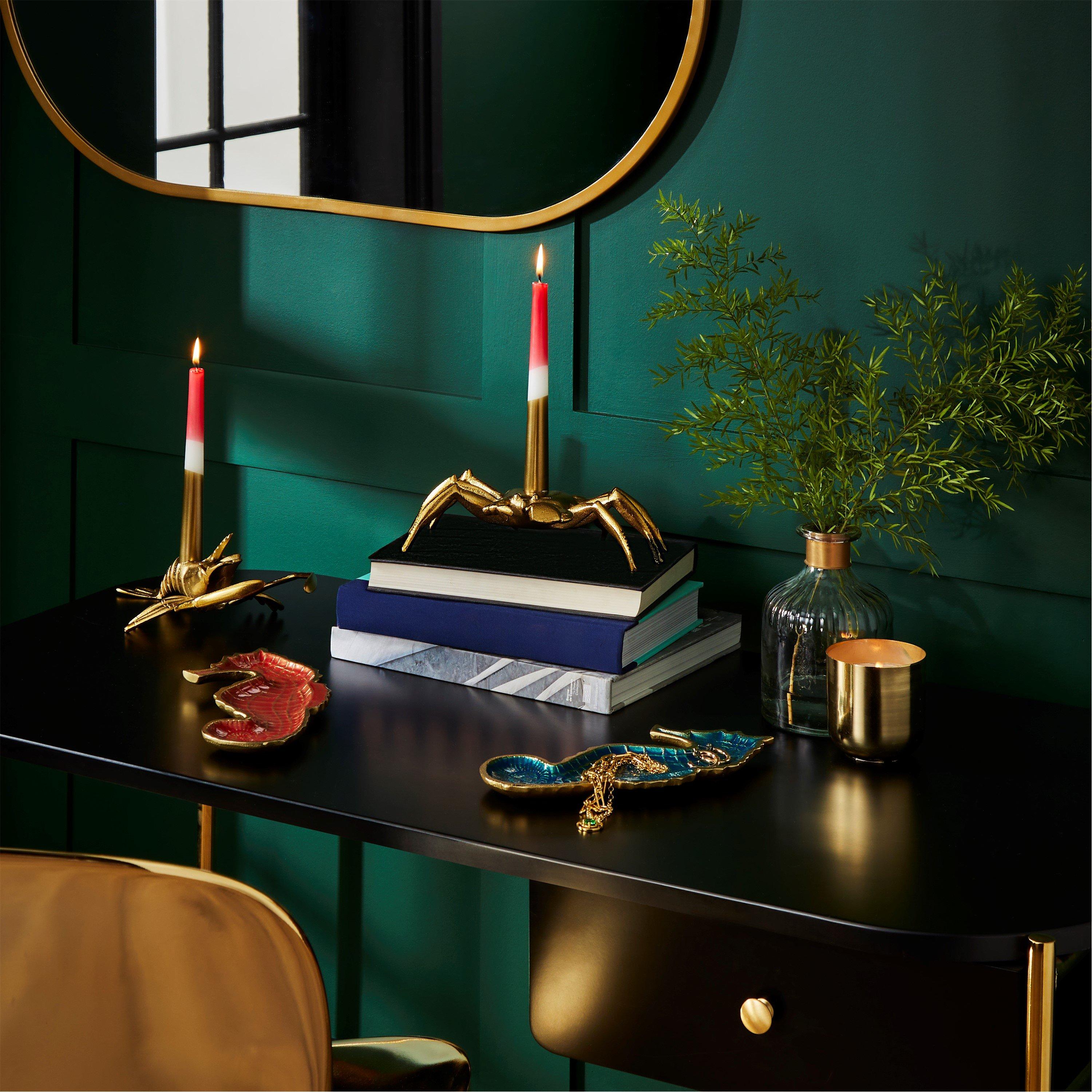 Goud - Biba - Lobster Candle Stick Holder - 4