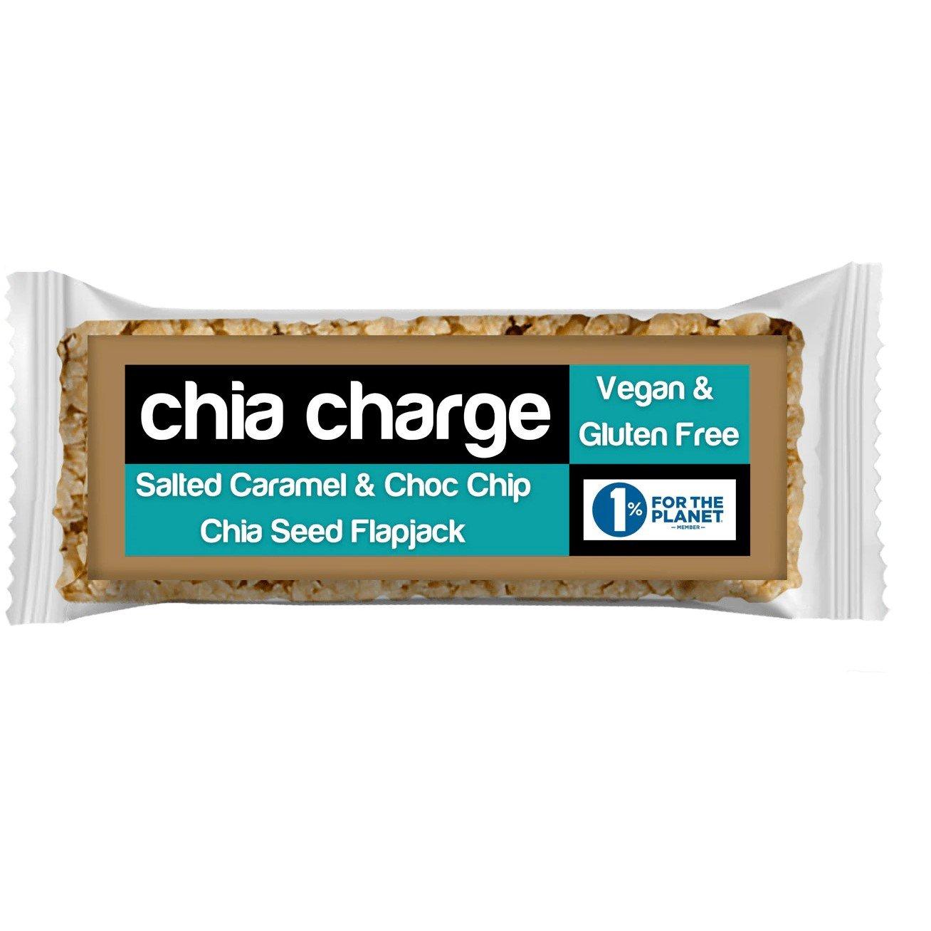 Chia Charge  Vegan & Gluten Free Mini Flapjack - Salted Caramel - 20 x 30g