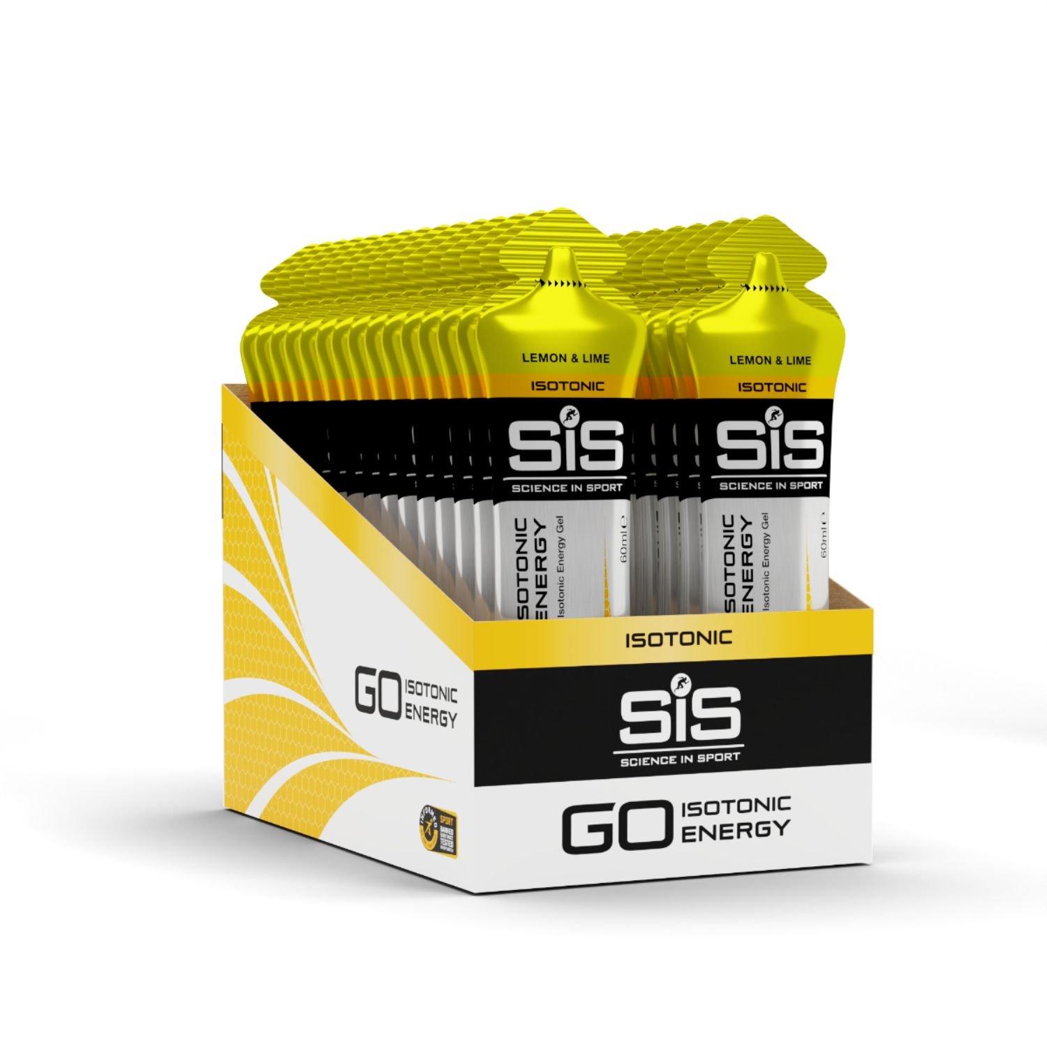 Sis  Go Isotonic Gel (30 Pack) - Lemon & Lime - 30 Pack