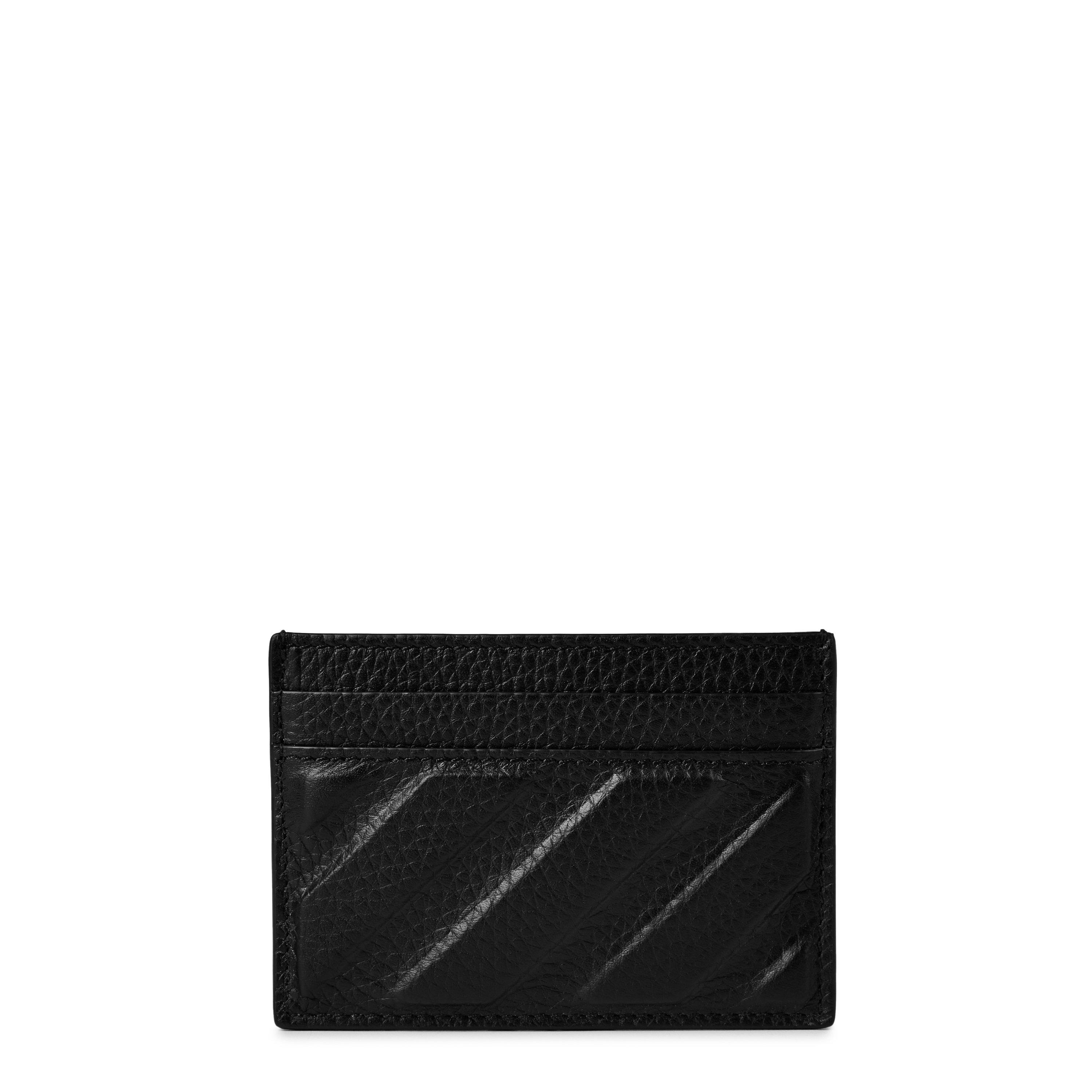 Black - Off White - Men's  Logo Cardholder - 1