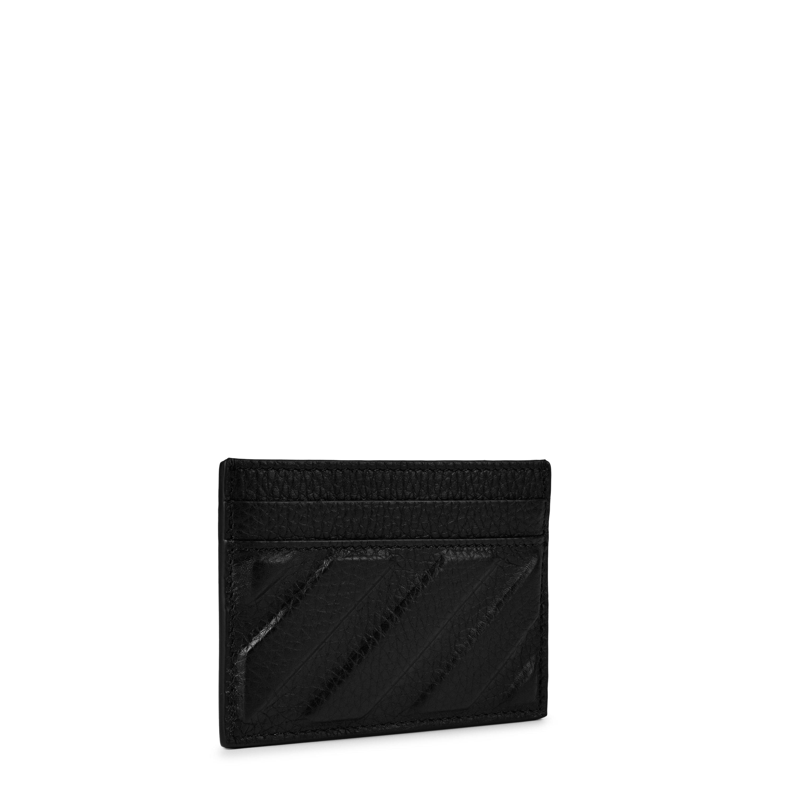 Black - Off White - Men's  Logo Cardholder - 3