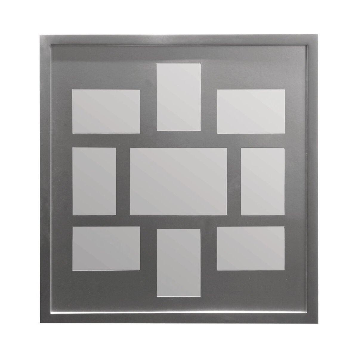 Interiors By Premier  Maren 9 Rectangular  Photo Frame Silver - 57 x 55 x