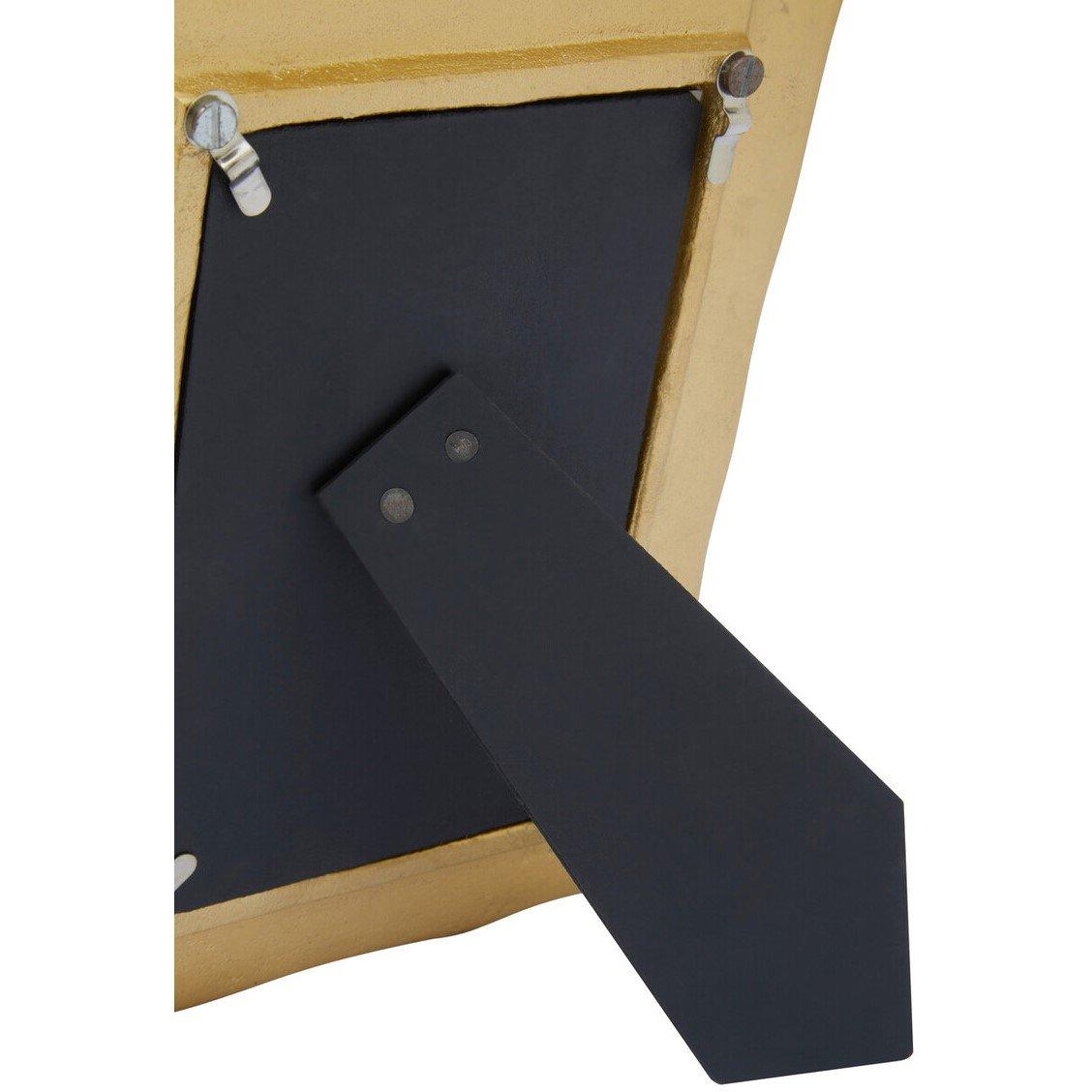 Gold Gold - Interiors by Premier - Hiba Gold Finish Bamboo Effect Photo Frame 4x6in - 5