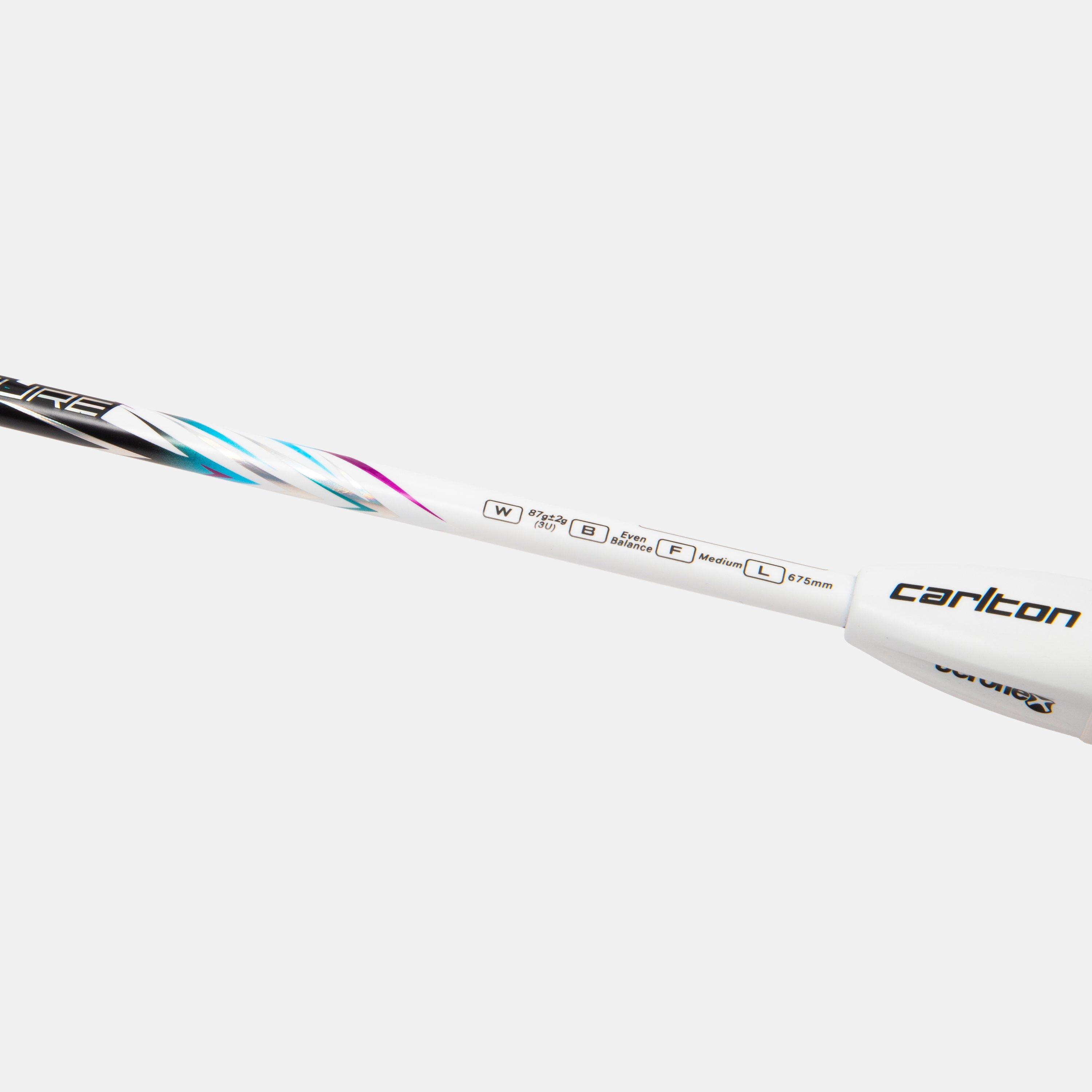 Schwarz/Lila - Carlton - Vapour Trail Pure MK2 Badminton Racket - 3