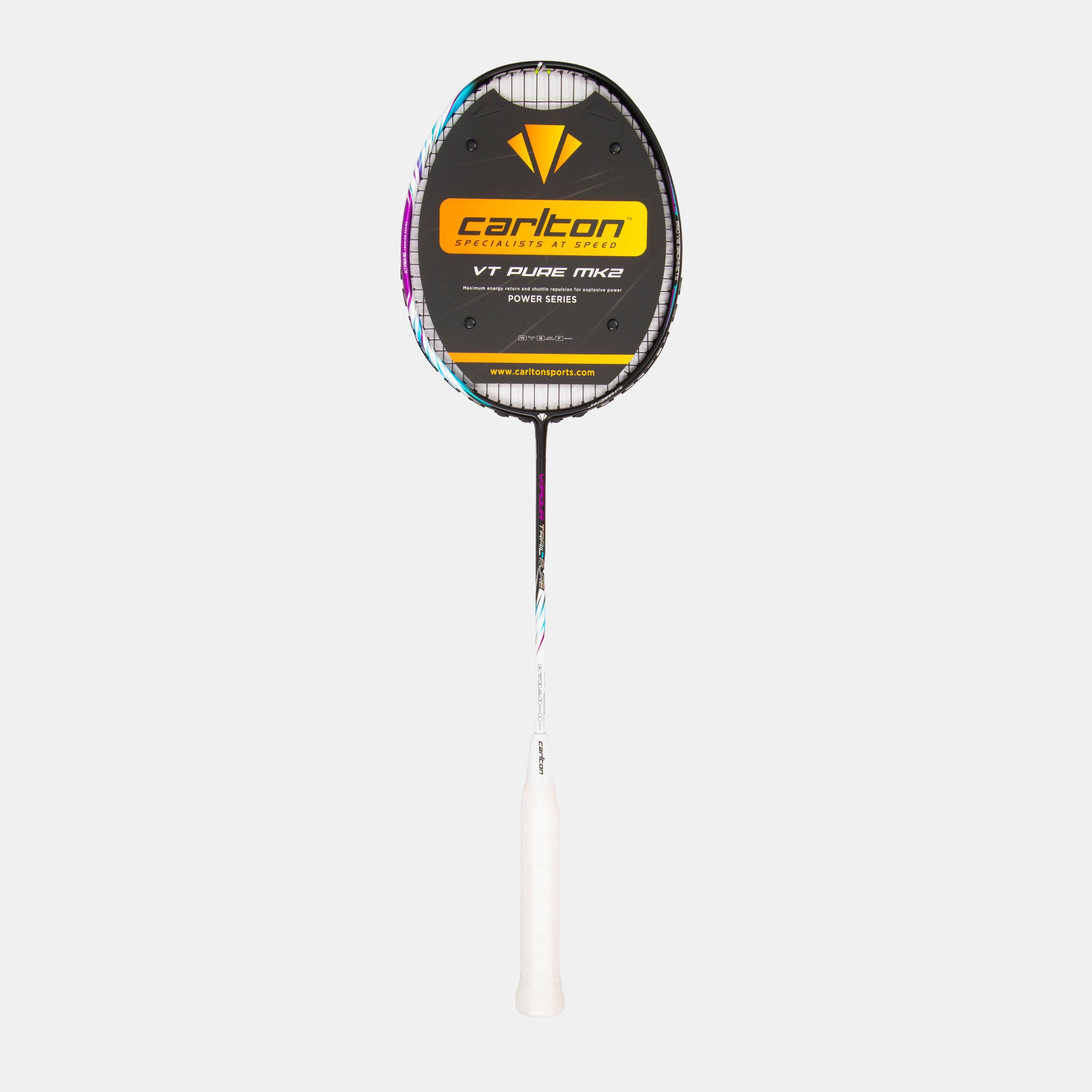 Schwarz/Lila - Carlton - Vapour Trail Pure MK2 Badminton Racket - 5