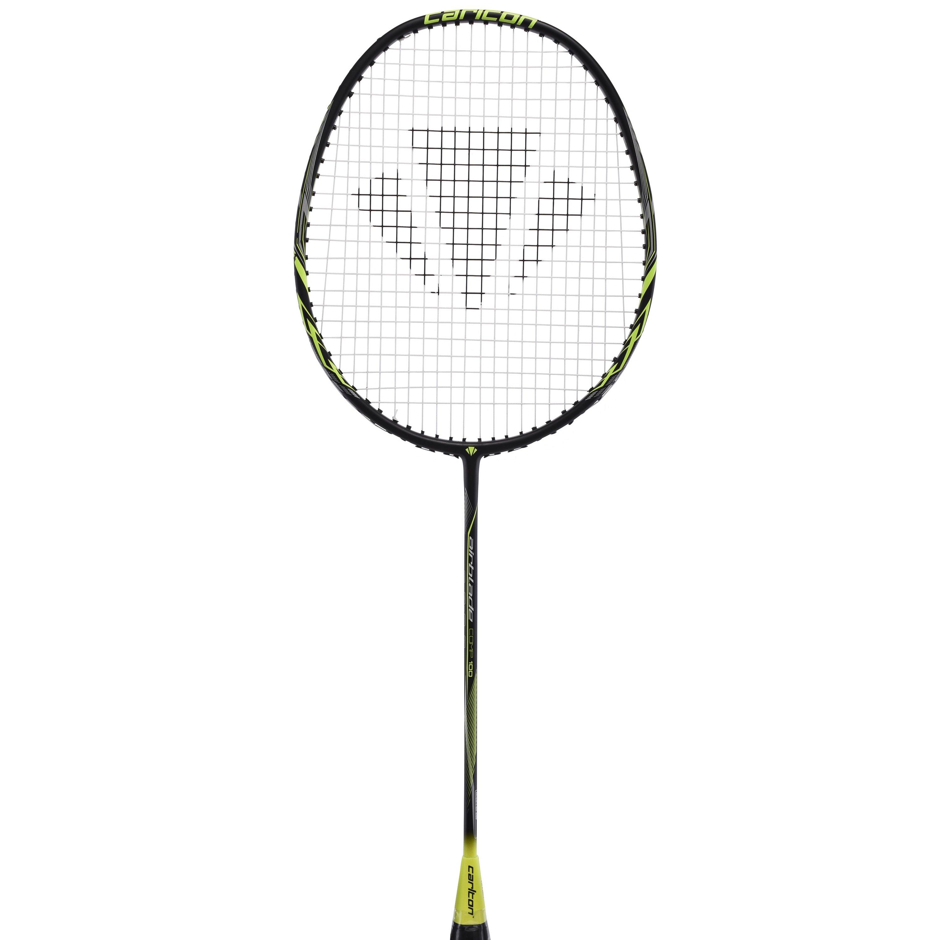 Black/Yellow - Carlton - Airblade COMP 100 Badminton Racket - 1