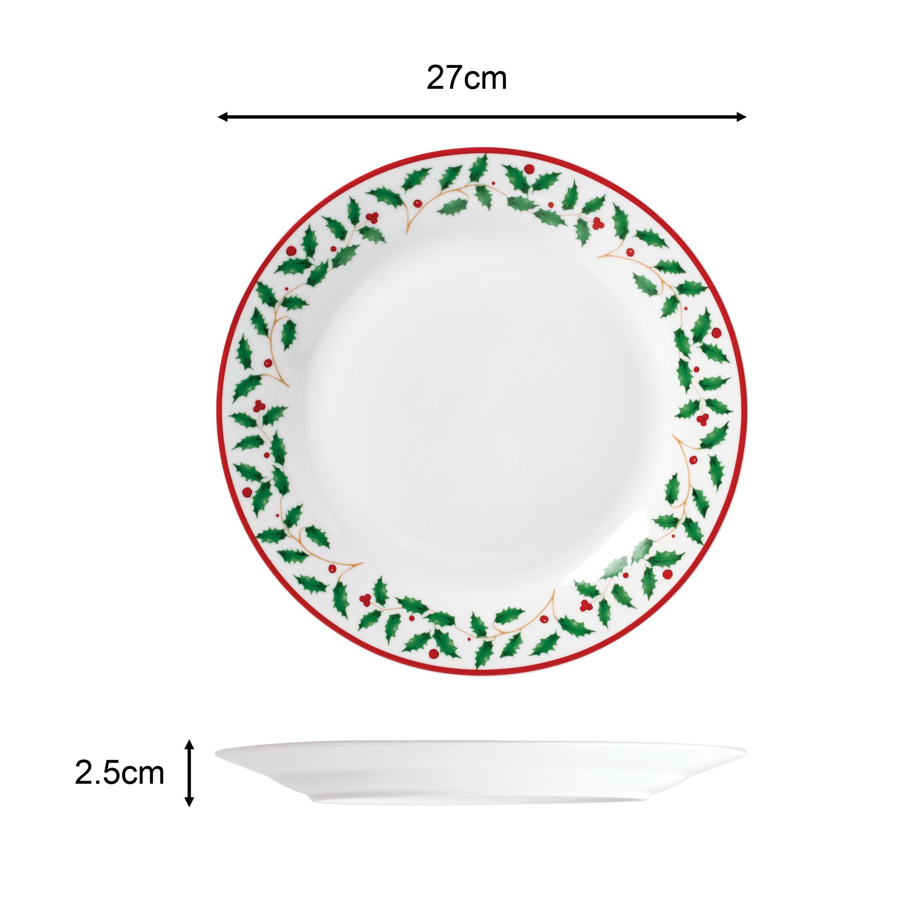 Multi - Waterside - 20pc Holly Dinner Set - 4