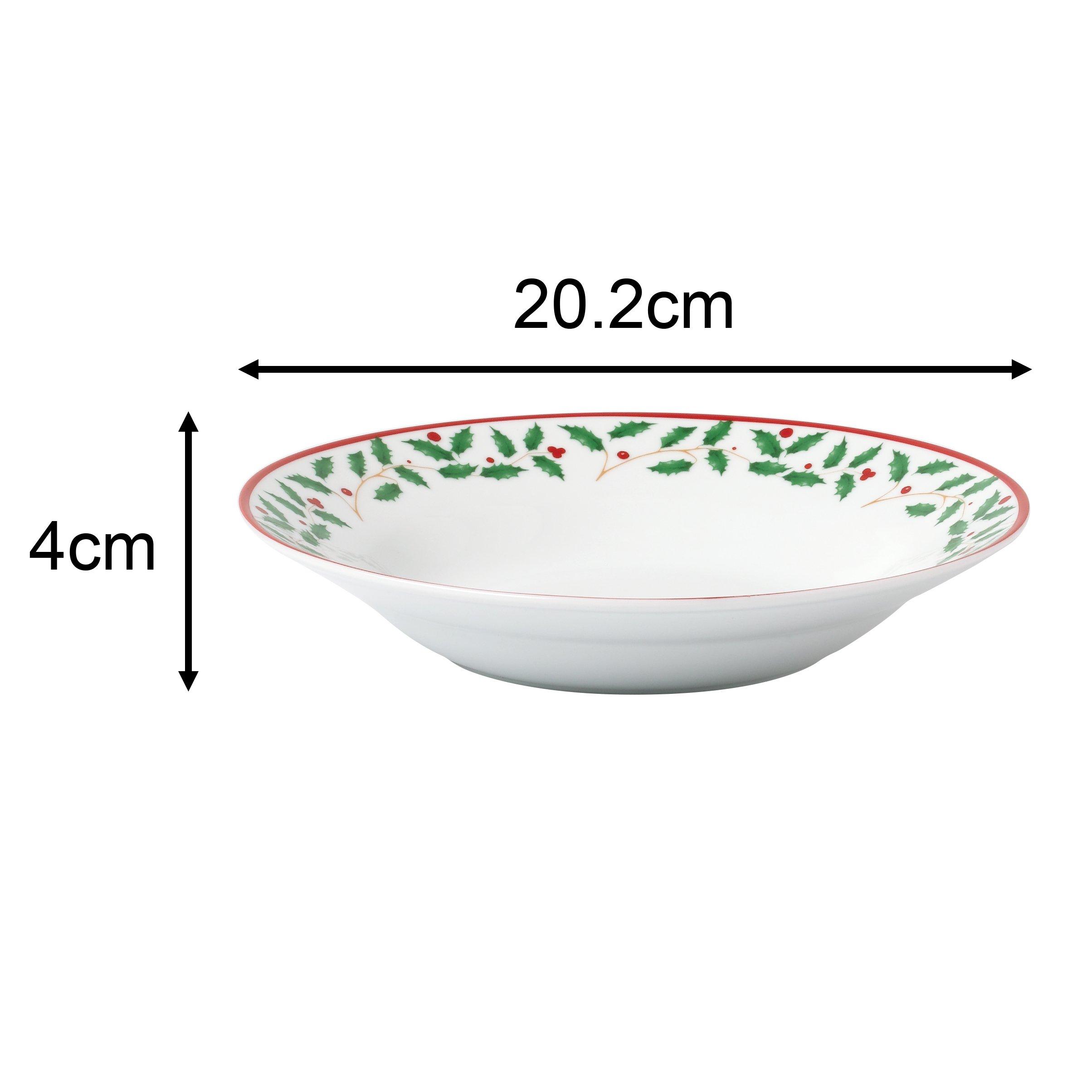 Multi - Waterside - 20pc Holly Dinner Set - 5