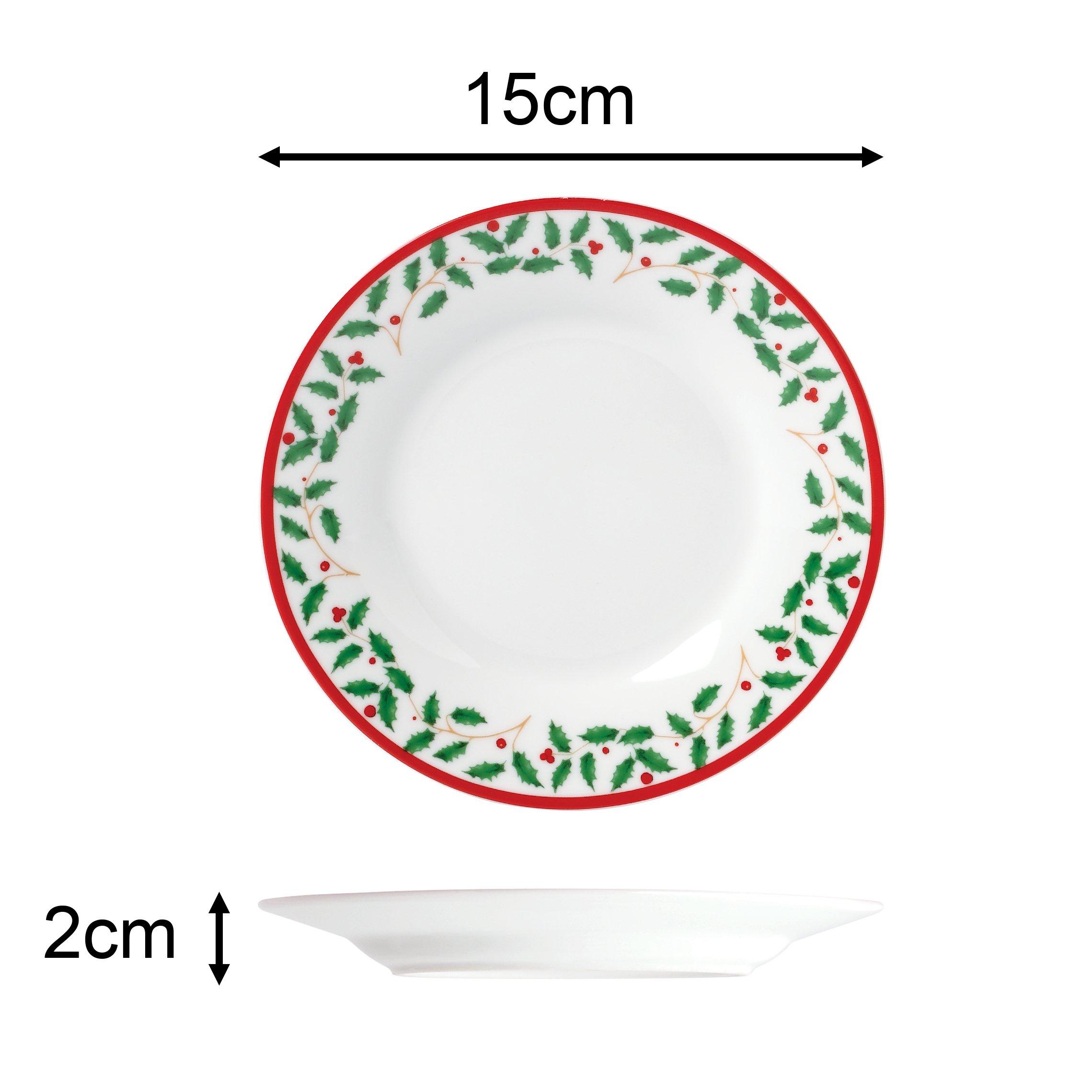 Multi - Waterside - 20pc Holly Dinner Set - 6