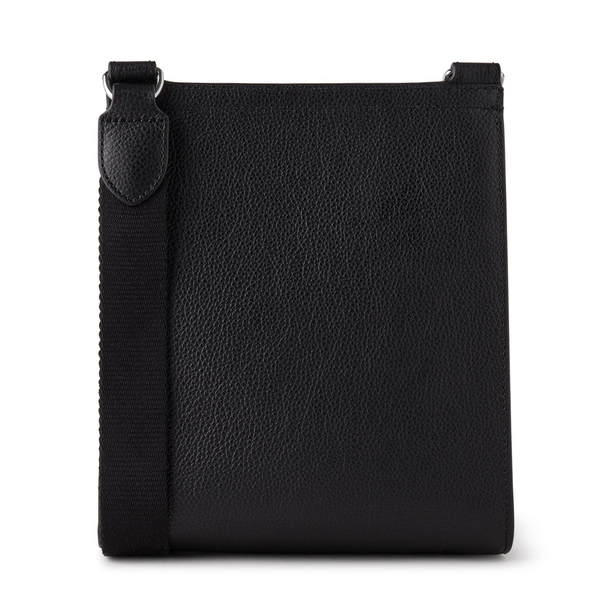 Black Silver - Mulberry - Small Antony Leather Messenger Bag - 3