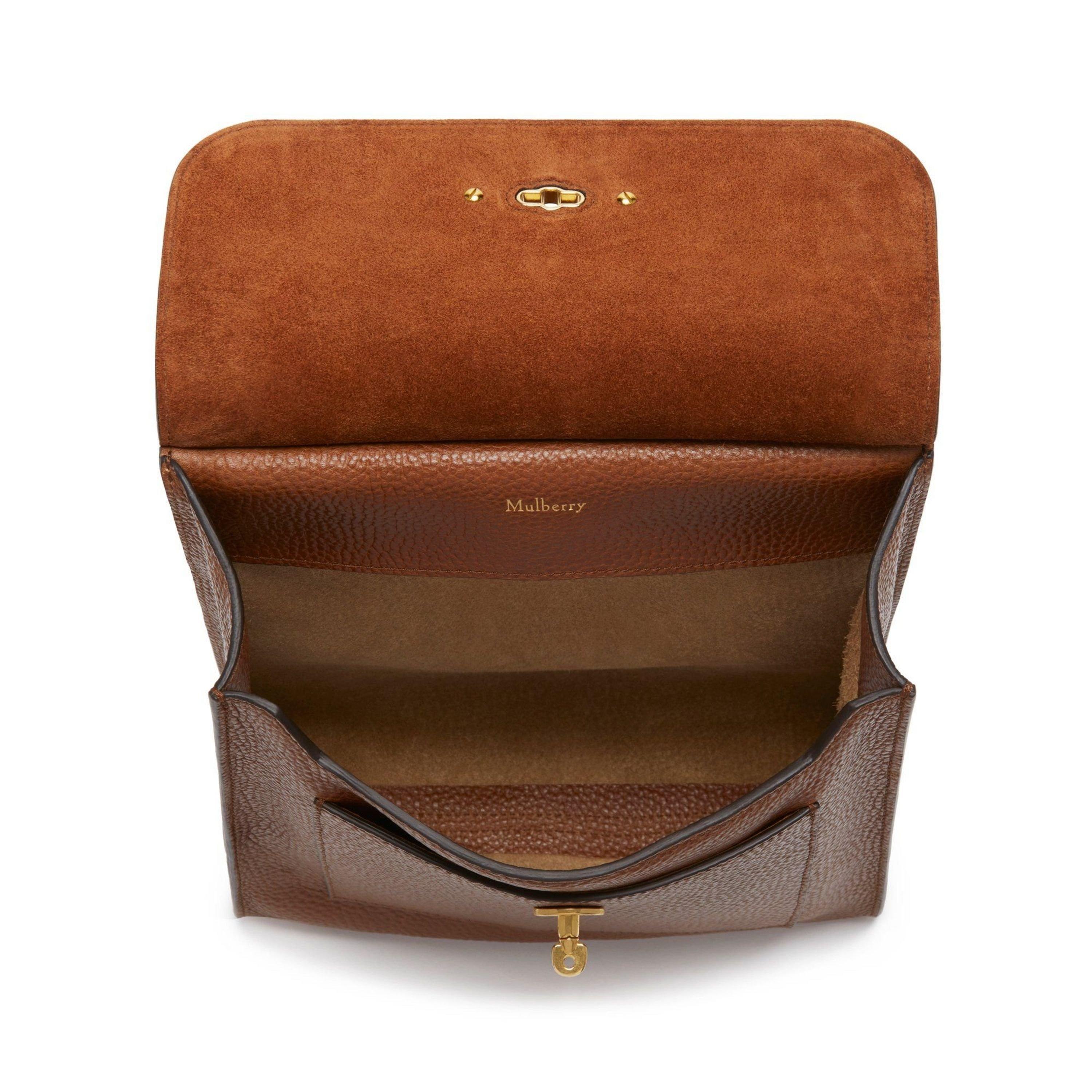 Oak Brass SCG - Mulberry - Antony Leather Satchel - 5