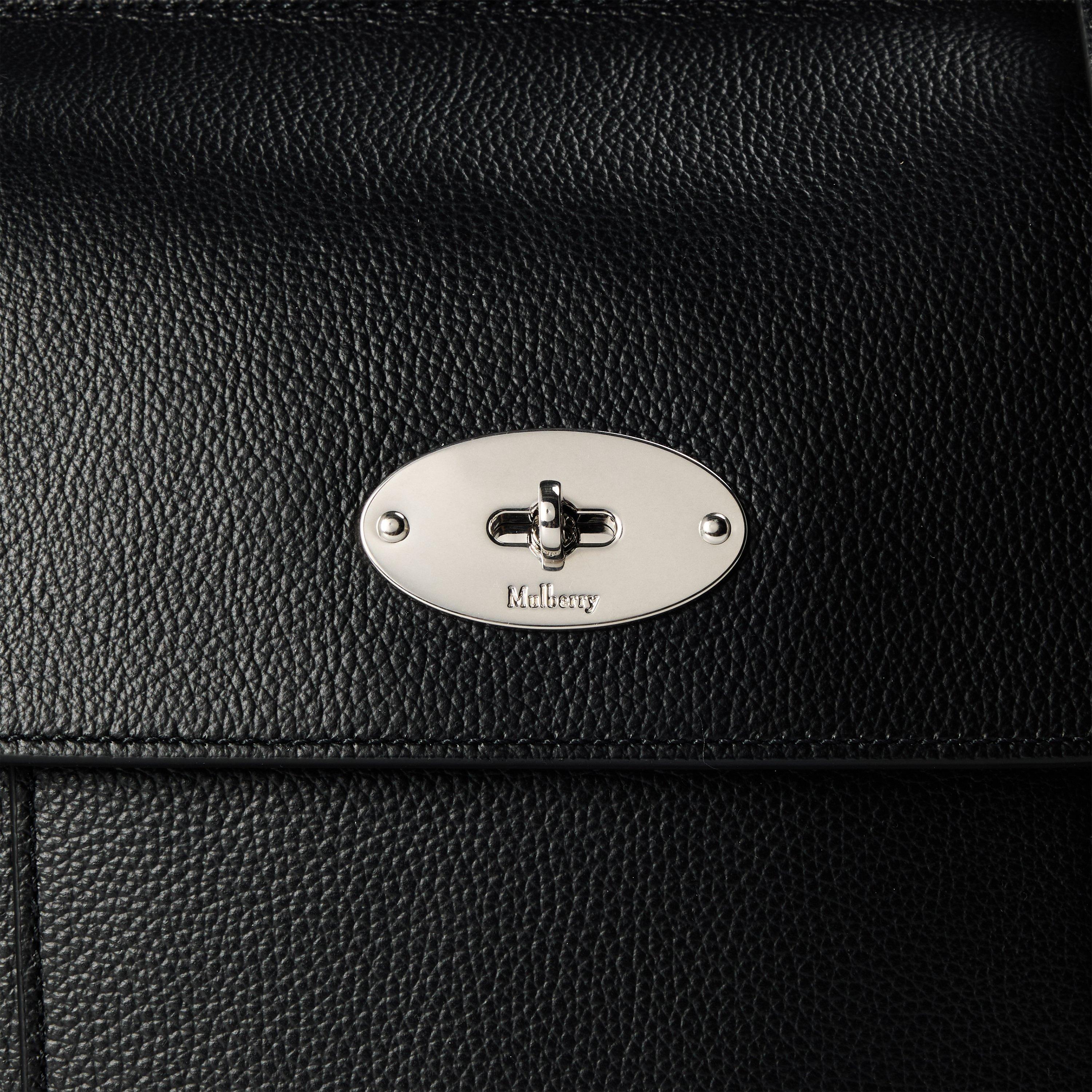 Black Silver - Mulberry - Antony Leather Satchel - 3