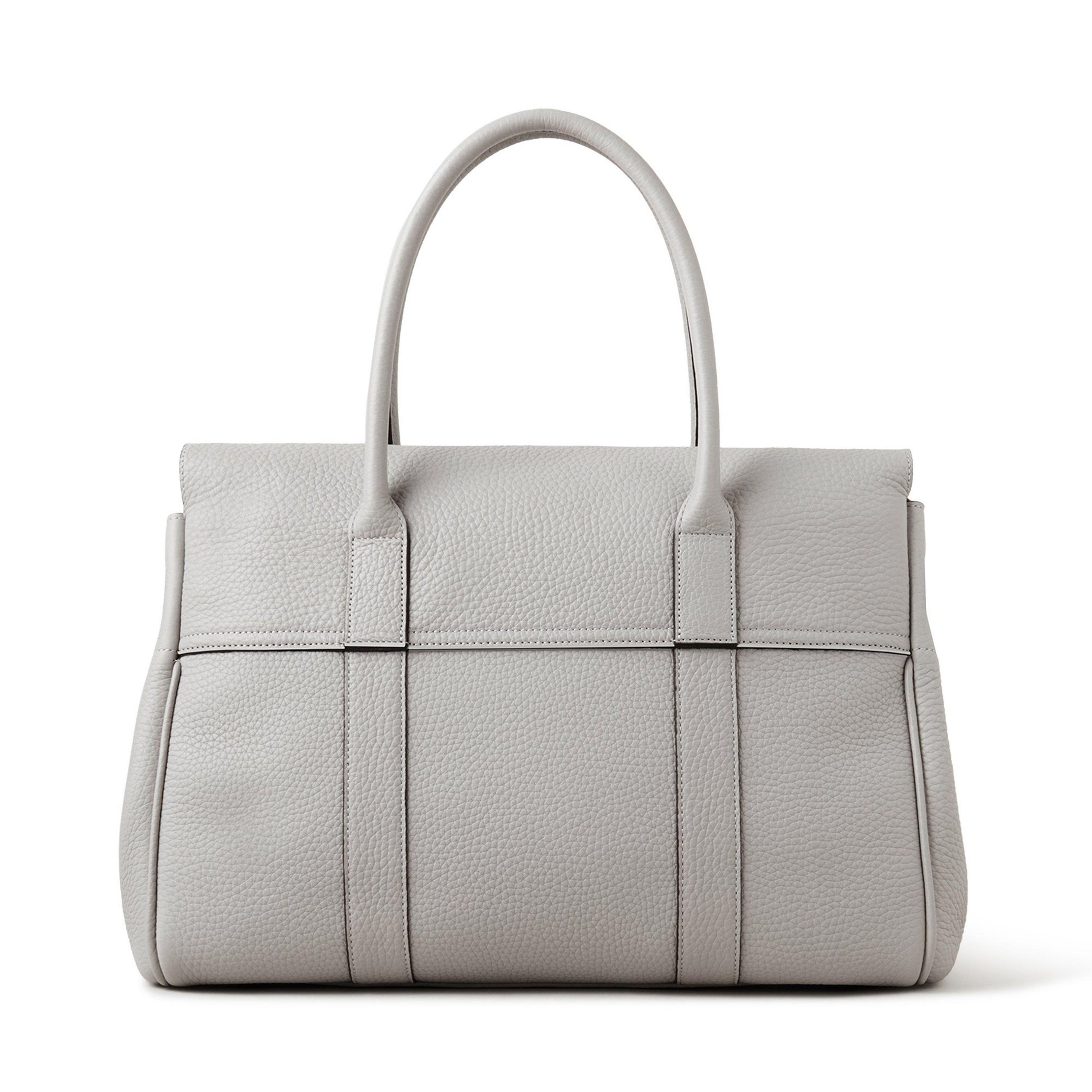 Pale Grey - Mulberry - Mini Bayswater - 2