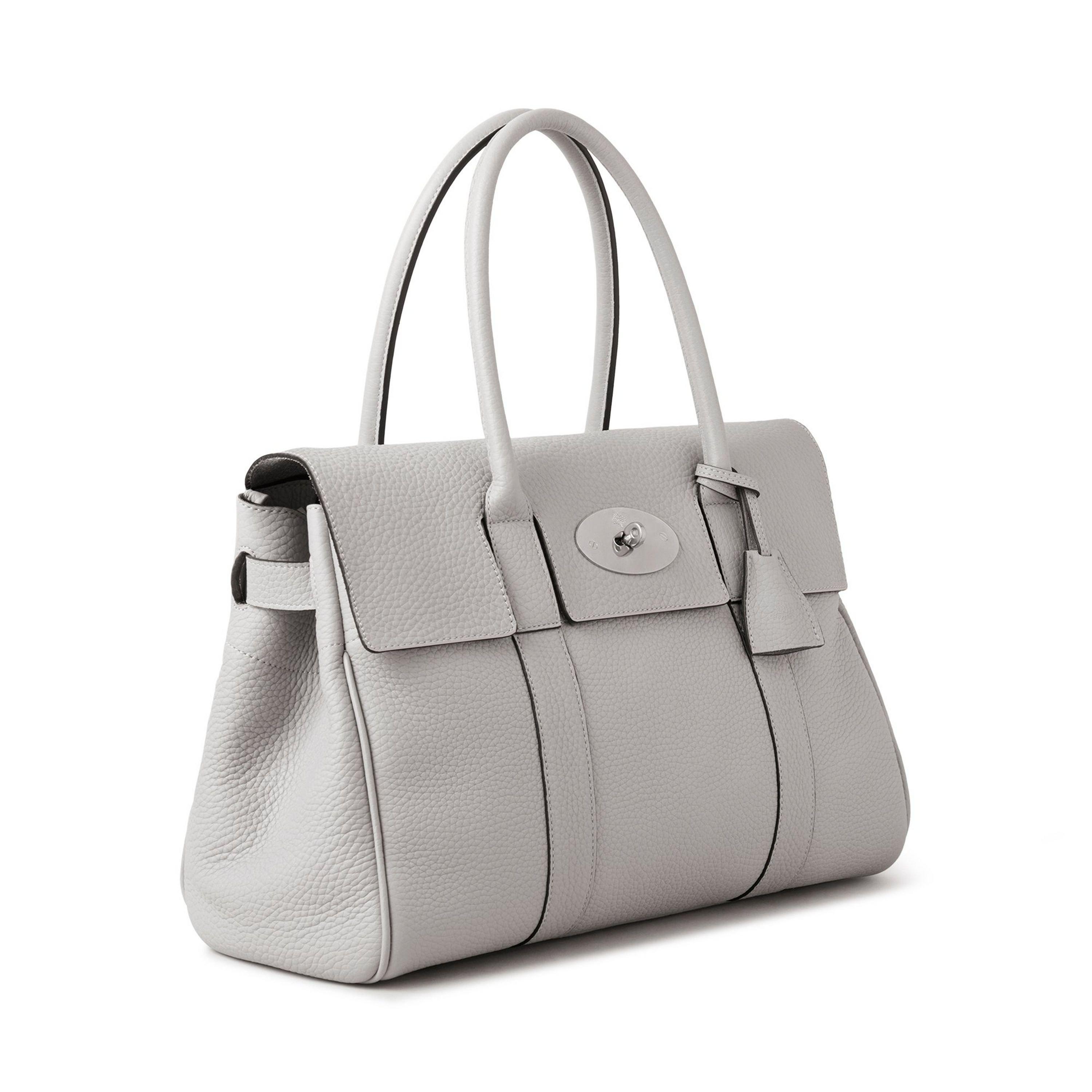 Pale Grey - Mulberry - Mini Bayswater - 3