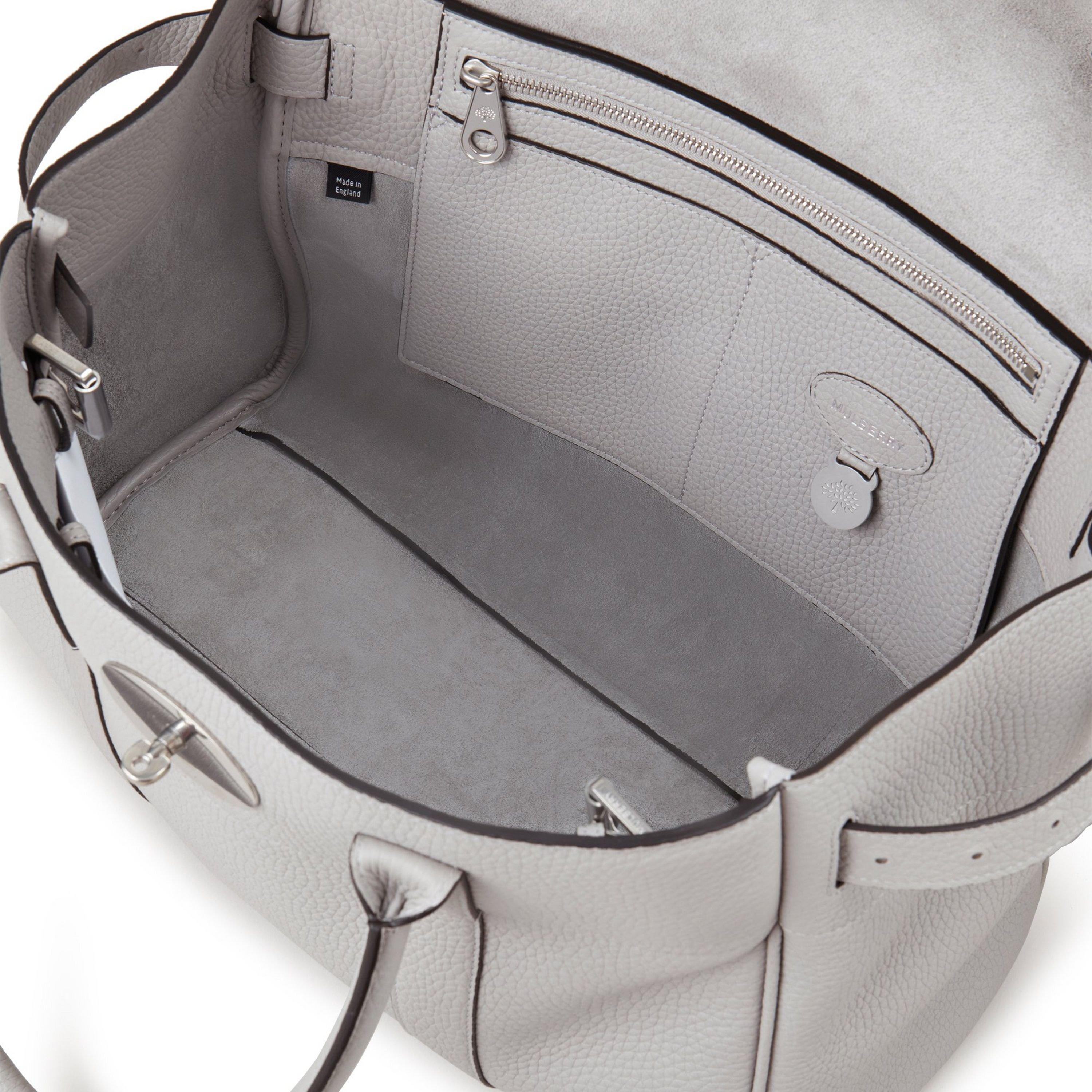 Pale Grey - Mulberry - Mini Bayswater - 4