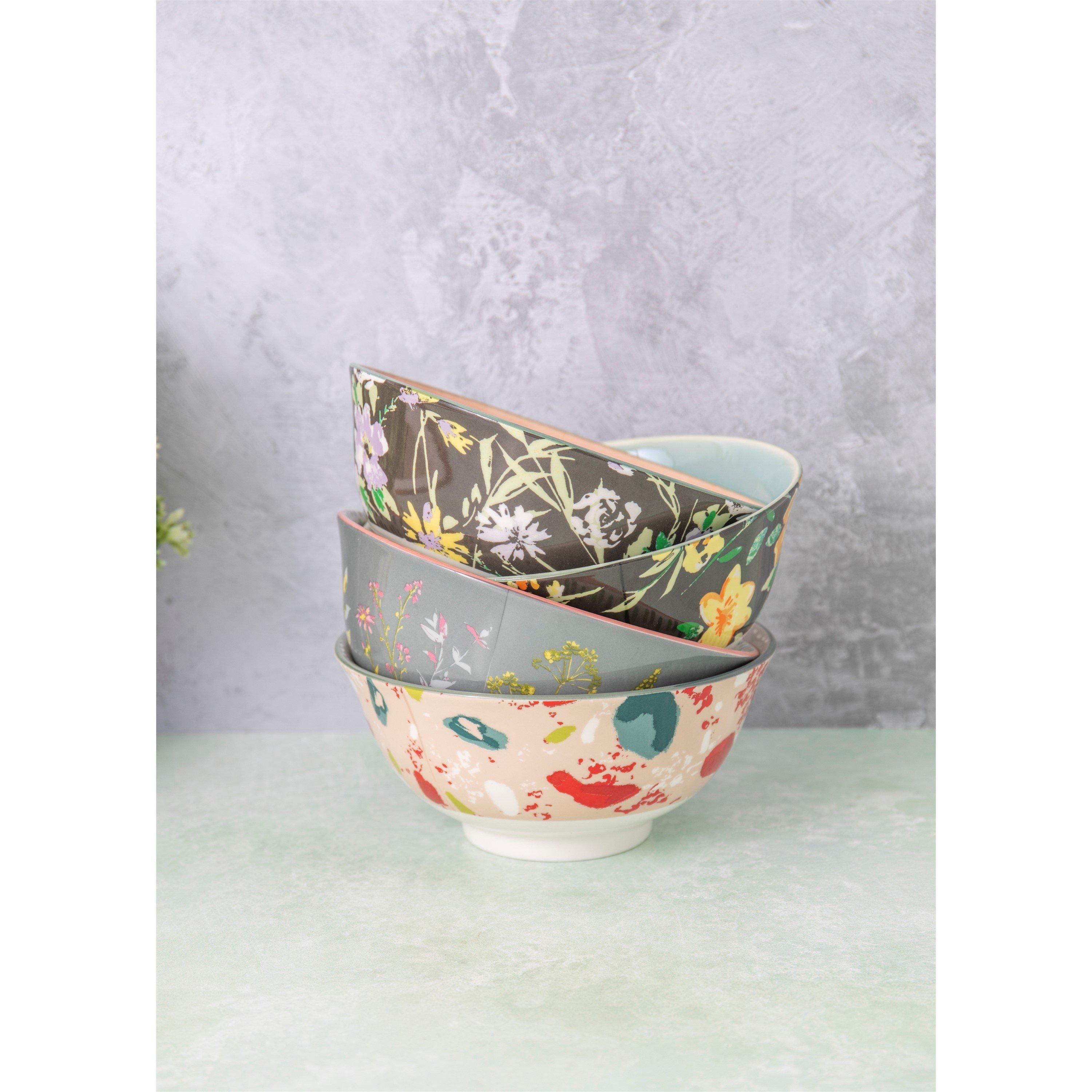 Assorted - KitchenCraft - KitchenCraft 4-Piece Ceramic Cereal / Dessert Bowl - 5