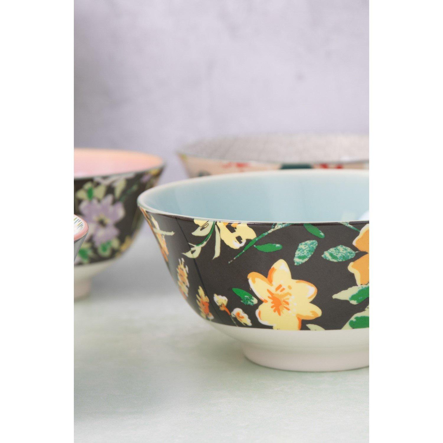 Assorted - KitchenCraft - KitchenCraft 4-Piece Ceramic Cereal / Dessert Bowl - 6