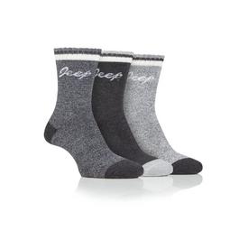 Jeep 3 Pack Poly Boot Socks Womens