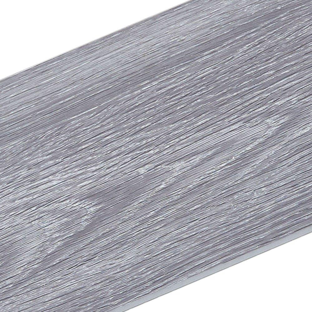 Grey - LIFE IDEAS - 20Pcs Wood Grain PVC Flooring - 7