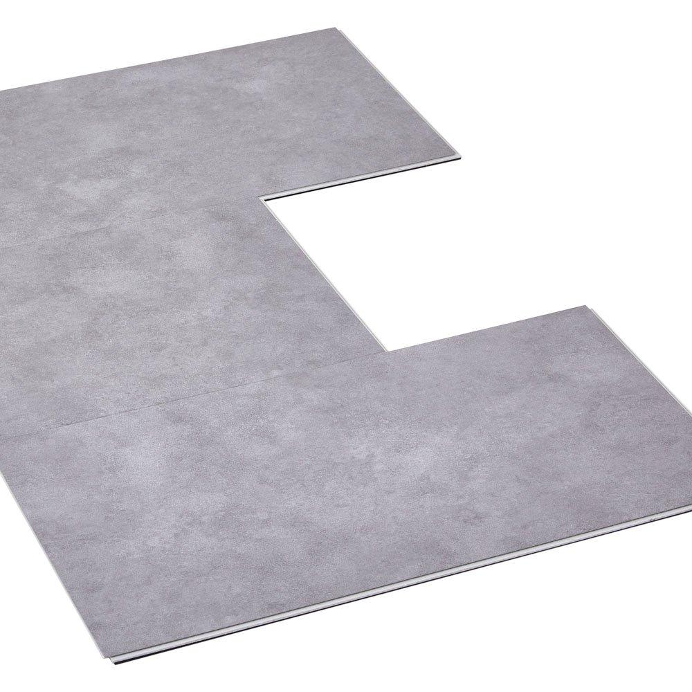 Grey - LIFE IDEAS - 16Pcs PVC Flooring - 5