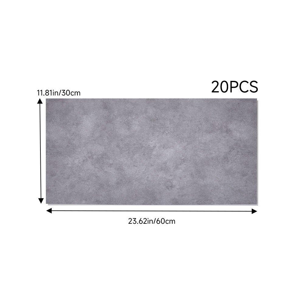 Grey - LIFE IDEAS - 16Pcs PVC Flooring - 7