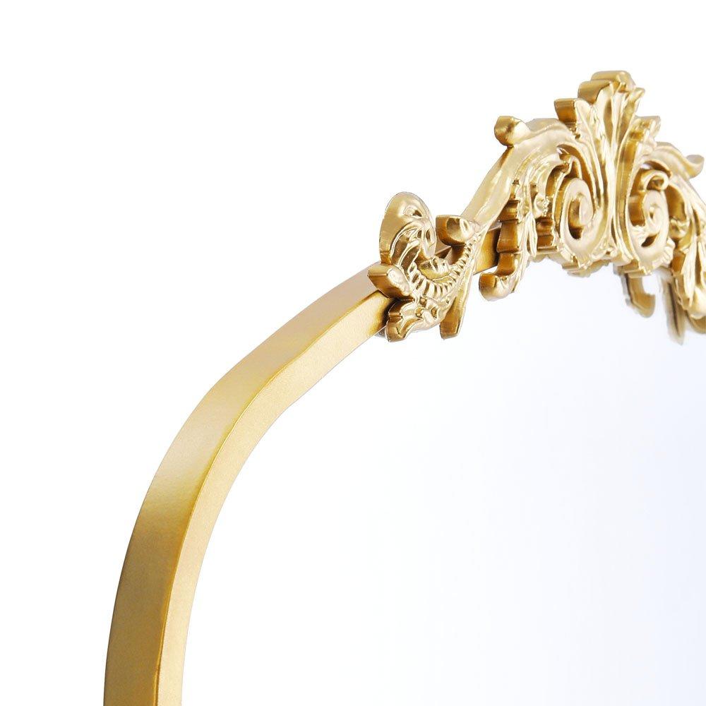 Gold - LIFE IDEAS - Vintage Gold Decorative Wall Mirror - 6