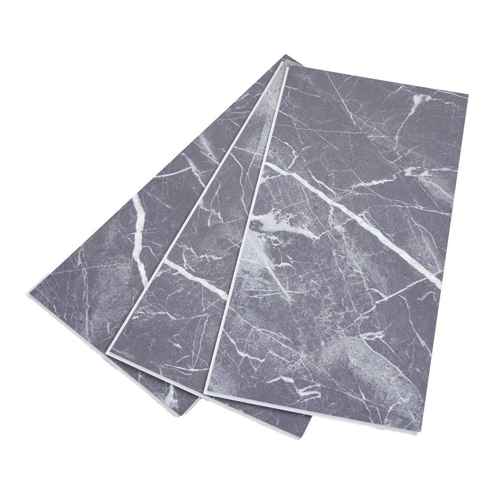 Grey - LIFE IDEAS - 16Pcs PVC Flooring - 4