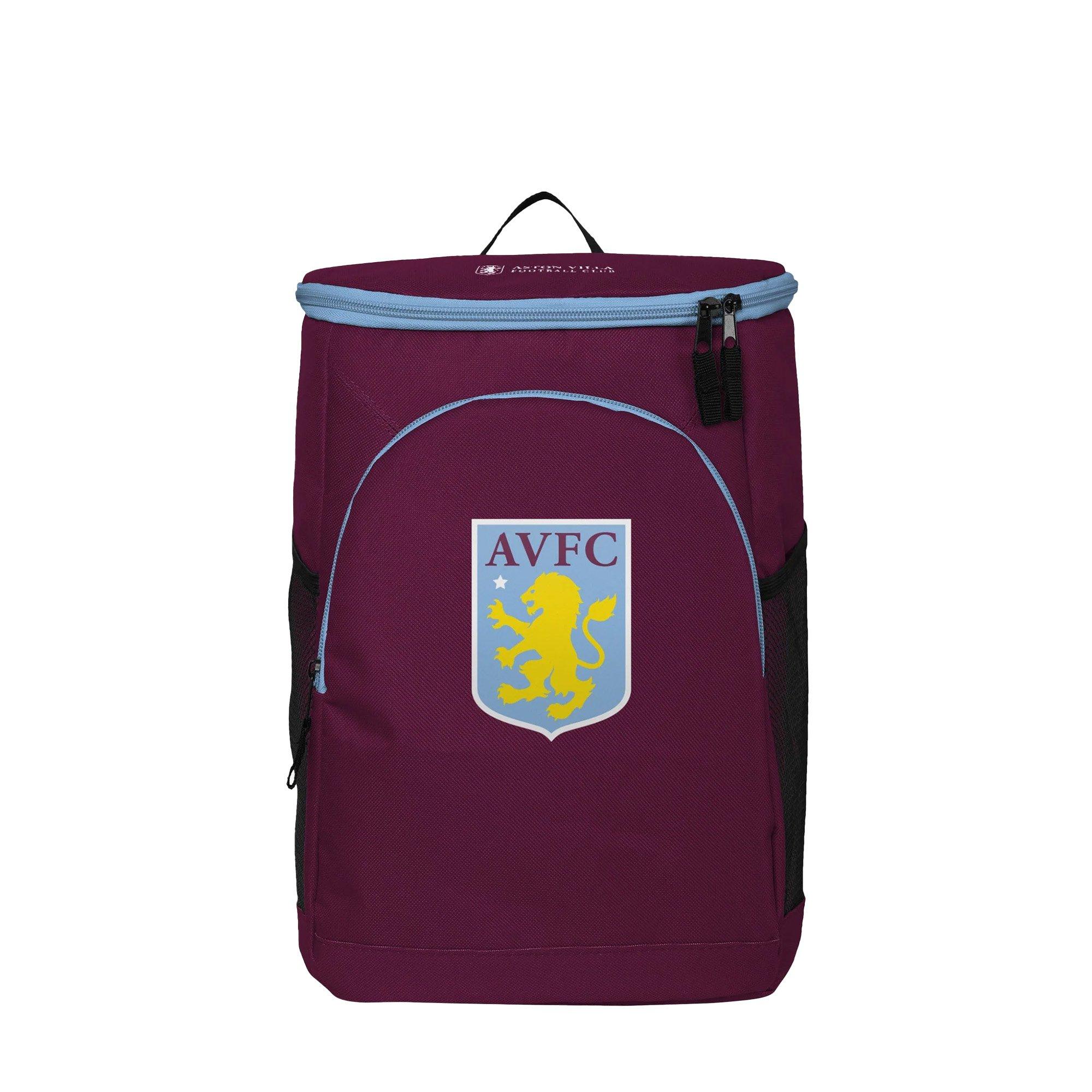 Aston Villa - Team - Crest Football Insulated Cooler Backpack Bag - 1