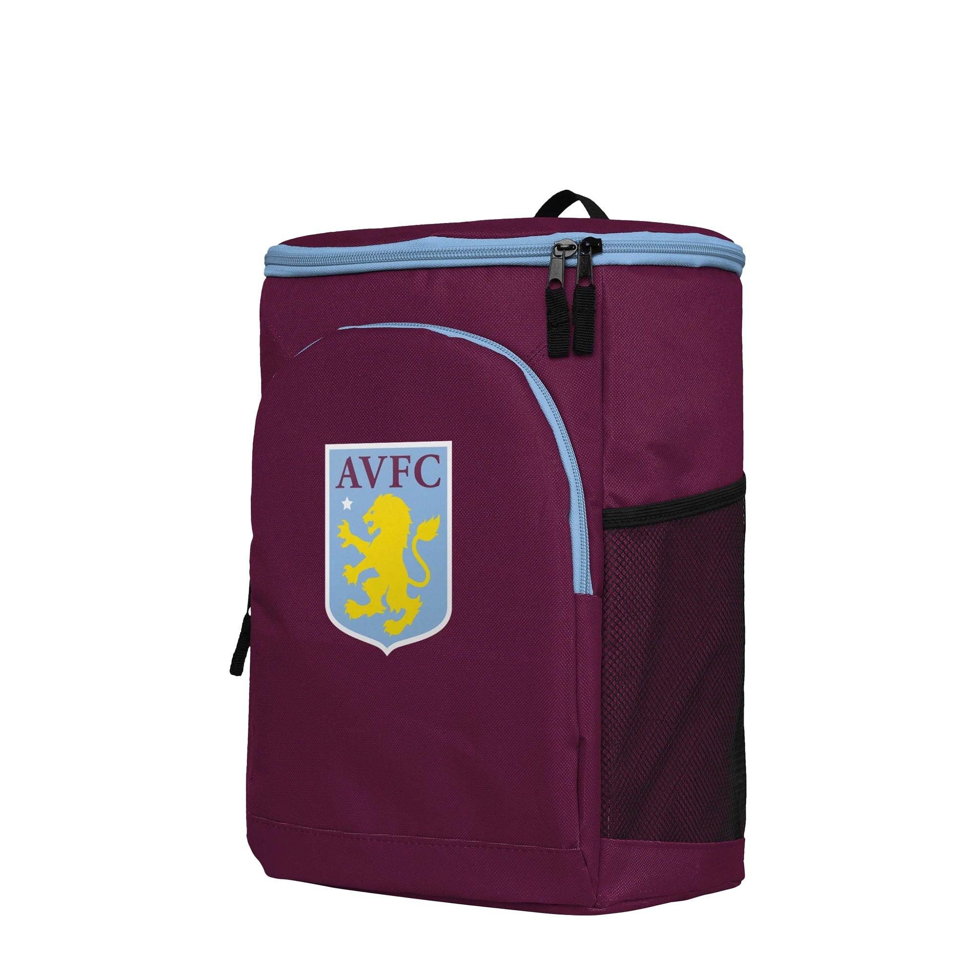 Aston Villa - Team - Crest Football Insulated Cooler Backpack Bag - 2