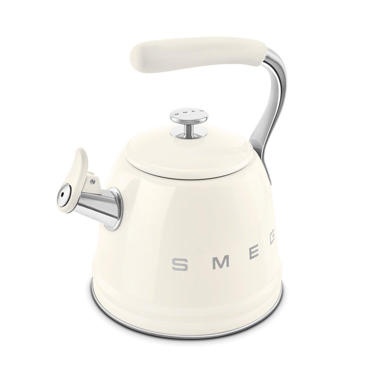 Cream - Smeg - 50's Style Whistling Kettle - 3