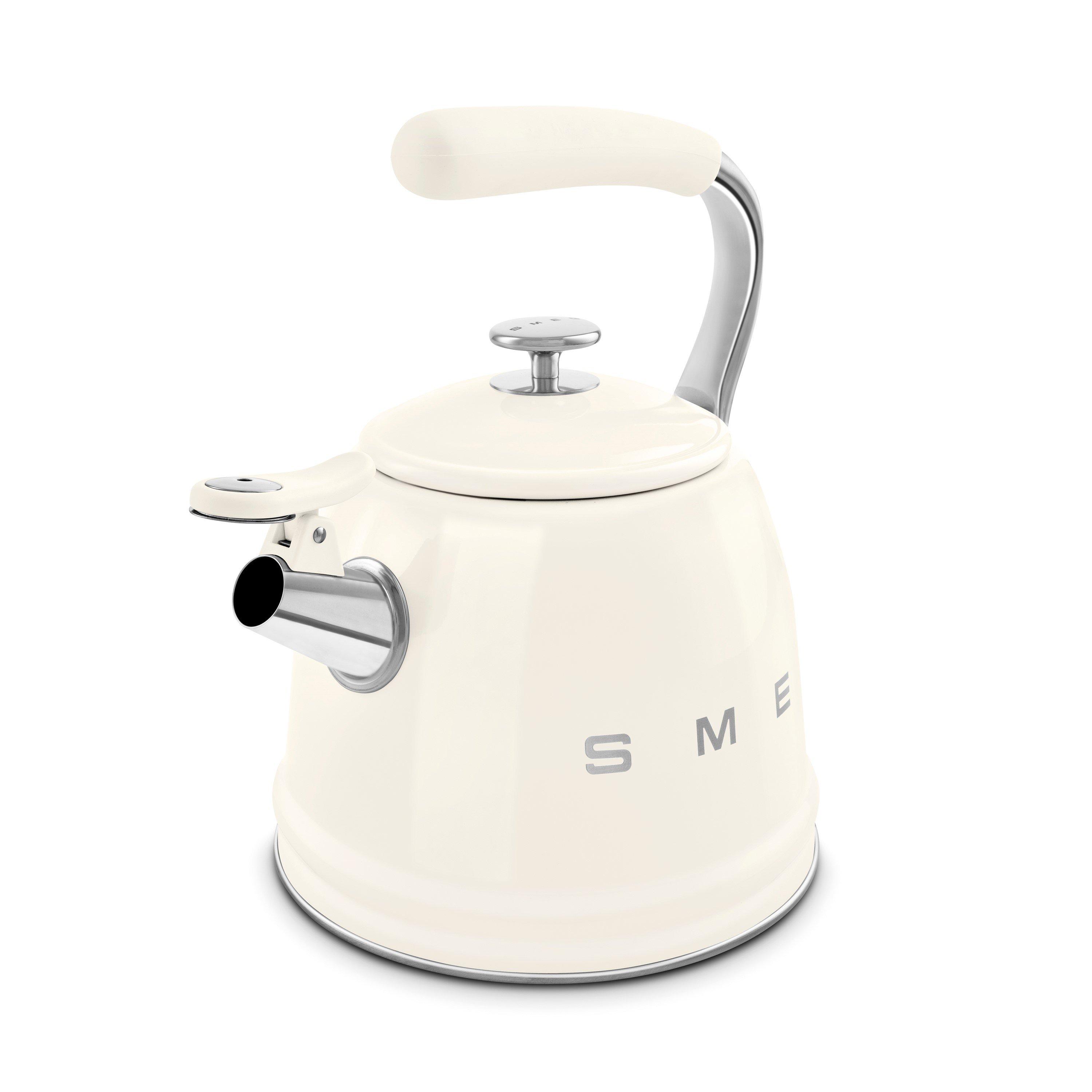 Cream - Smeg - 50's Style Whistling Kettle - 4