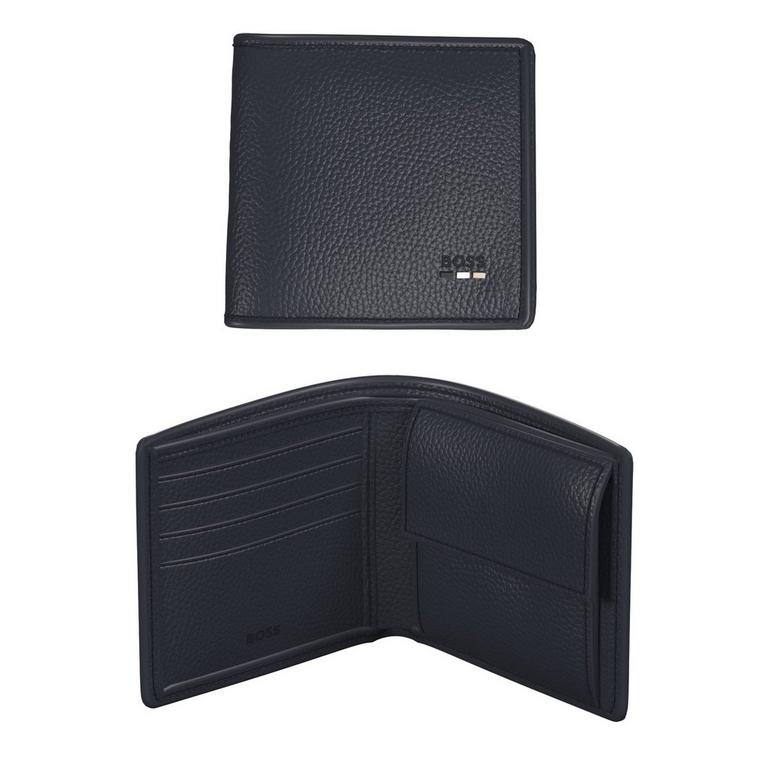 Bleu 404 - Boss - Ray Faux Grain Leather 4 Card Wallet