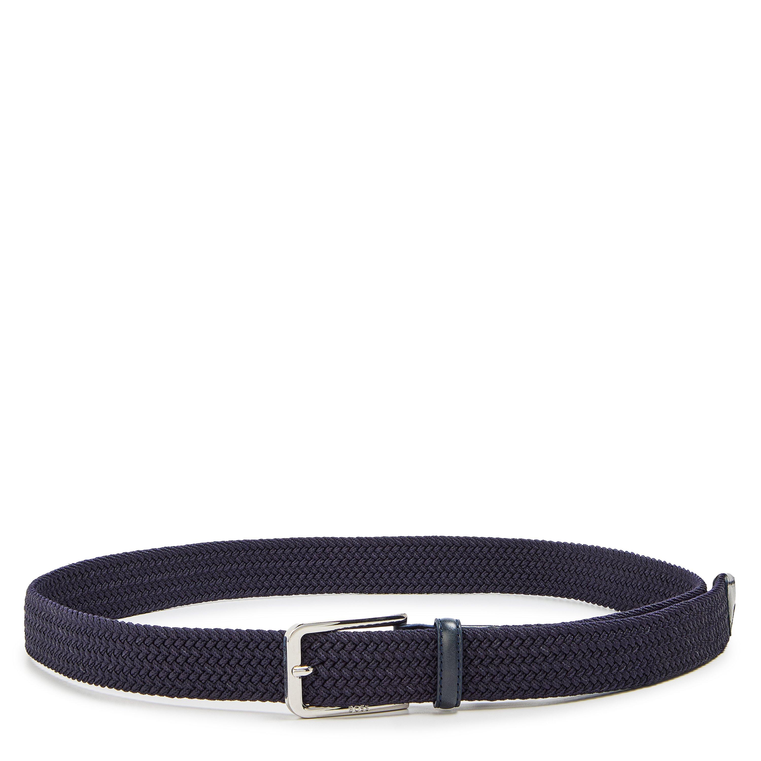 Boss Men's Clorio Belt - Navy 417 - 40R (105cm)