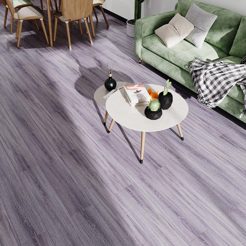 Grey - LIFE IDEAS - Wood Grain SPC Vinyl Flooring - 1