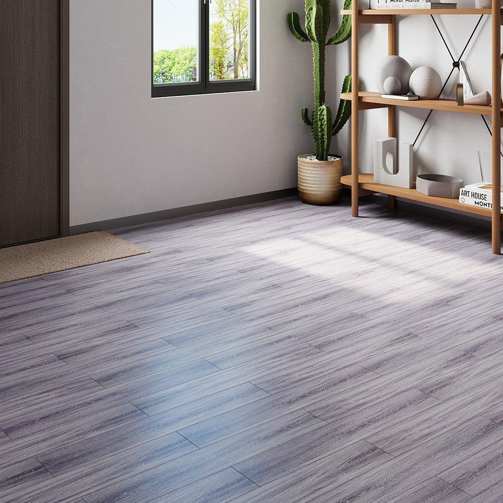 Grey - LIFE IDEAS - Wood Grain SPC Vinyl Flooring - 2