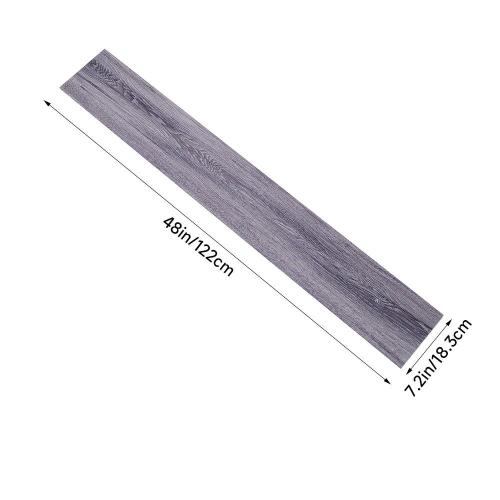 Grey - LIFE IDEAS - Wood Grain SPC Vinyl Flooring - 9