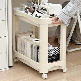 LIFE IDEAS 2-Tier Playroom Storage Cart