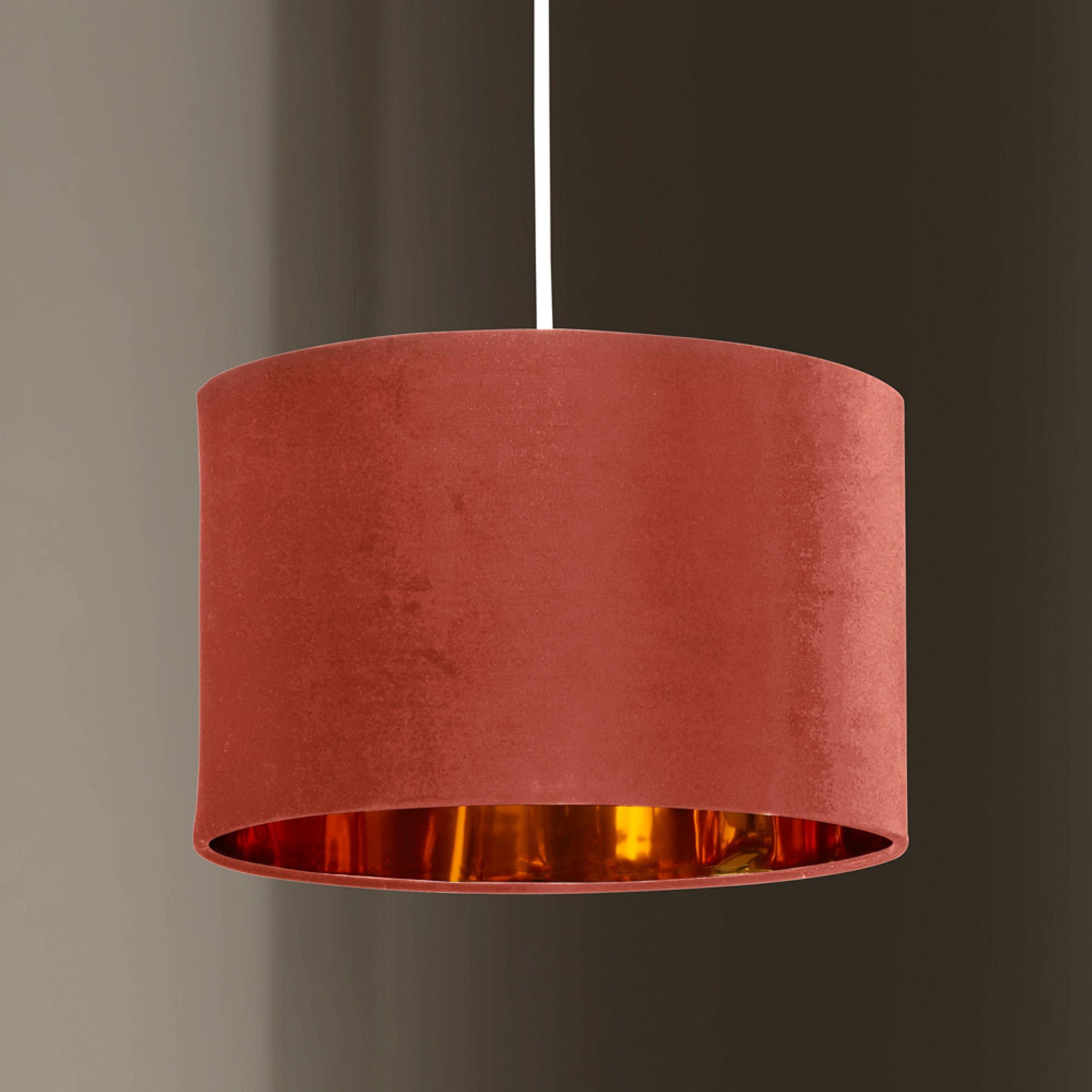 Blush - K Living - Deco Velvet Blush Fabric Outer and Metallic Copper - 2