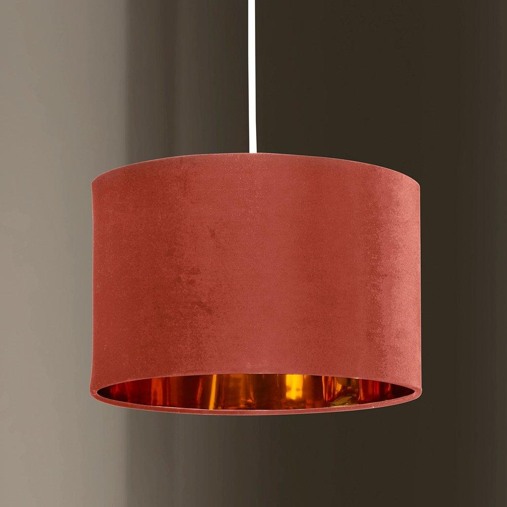 Blush - K Living - Deco Velvet Blush Fabric Outer and Metallic Copper - 4