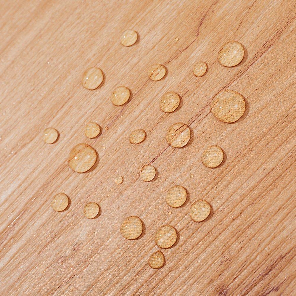 Brown - LIFE IDEAS - Wood Grain SPC Vinyl Flooring - 7