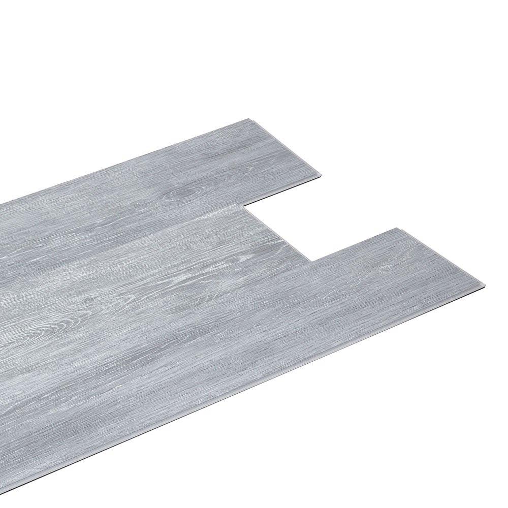 Grey - LIFE IDEAS - 20Pcs Wood Grain PVC Flooring - 5