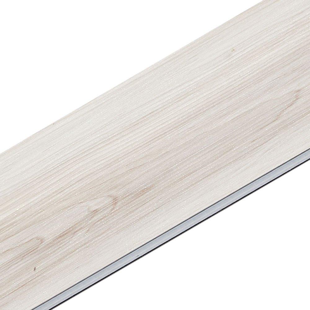 Brown - LIFE IDEAS - 20Pcs Wood Grain PVC Flooring - 8